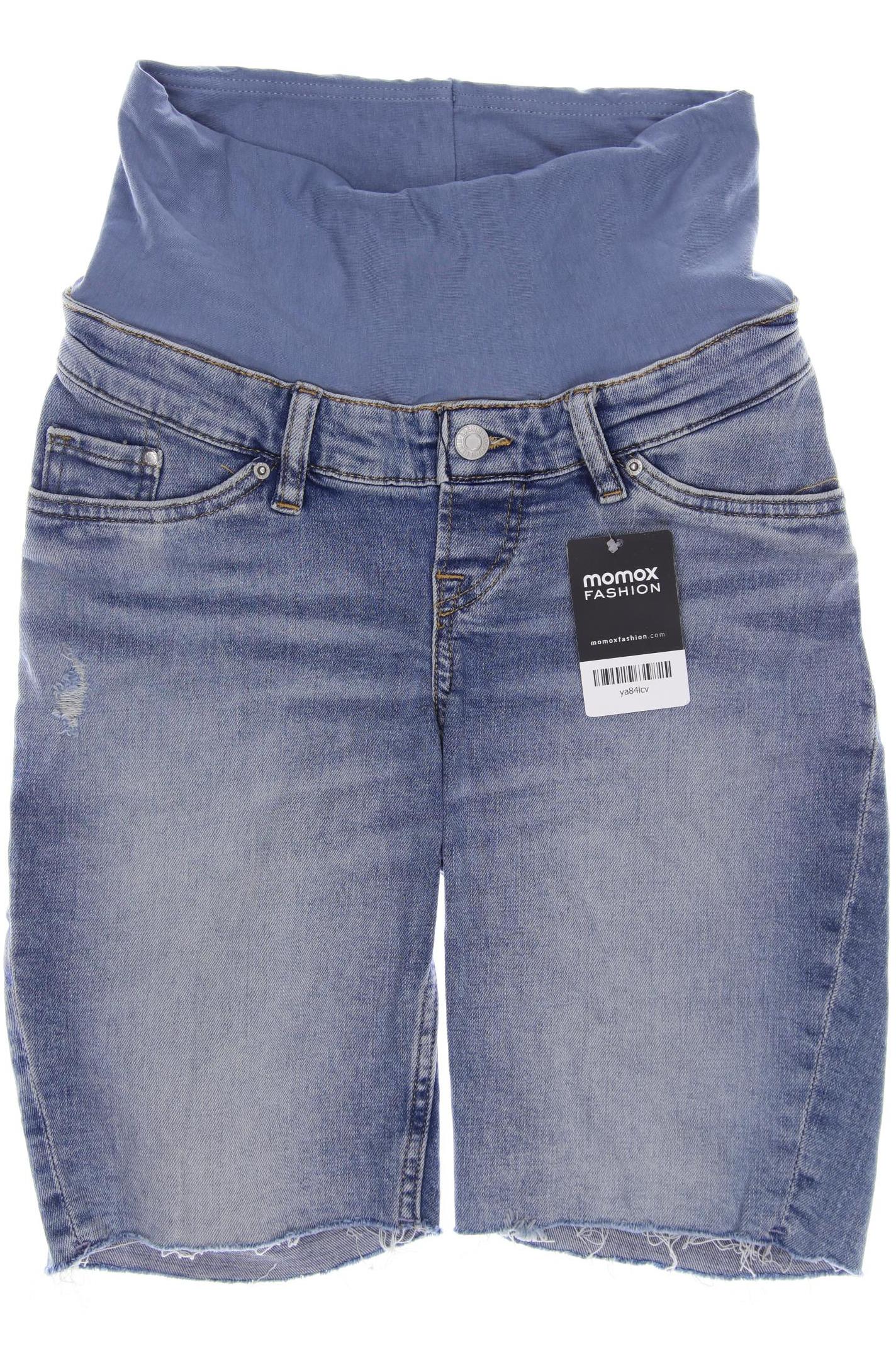 

H&M Mama Damen Shorts, blau, Gr. 34