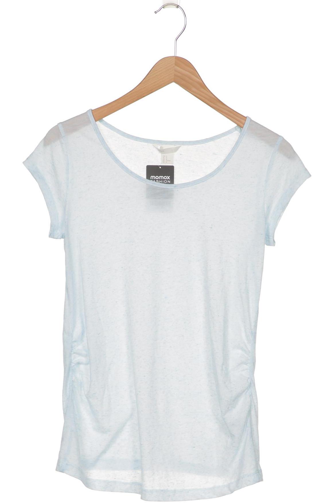 

H&M Mama Damen T-Shirt, hellblau, Gr. 38