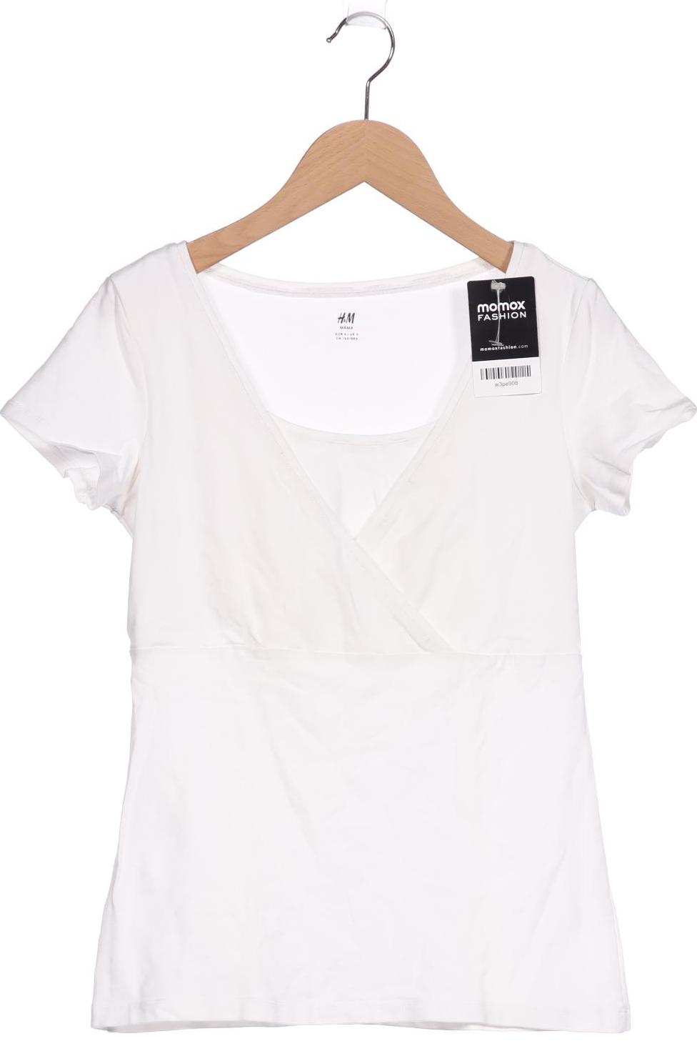 

H&M Mama Damen T-Shirt, weiß