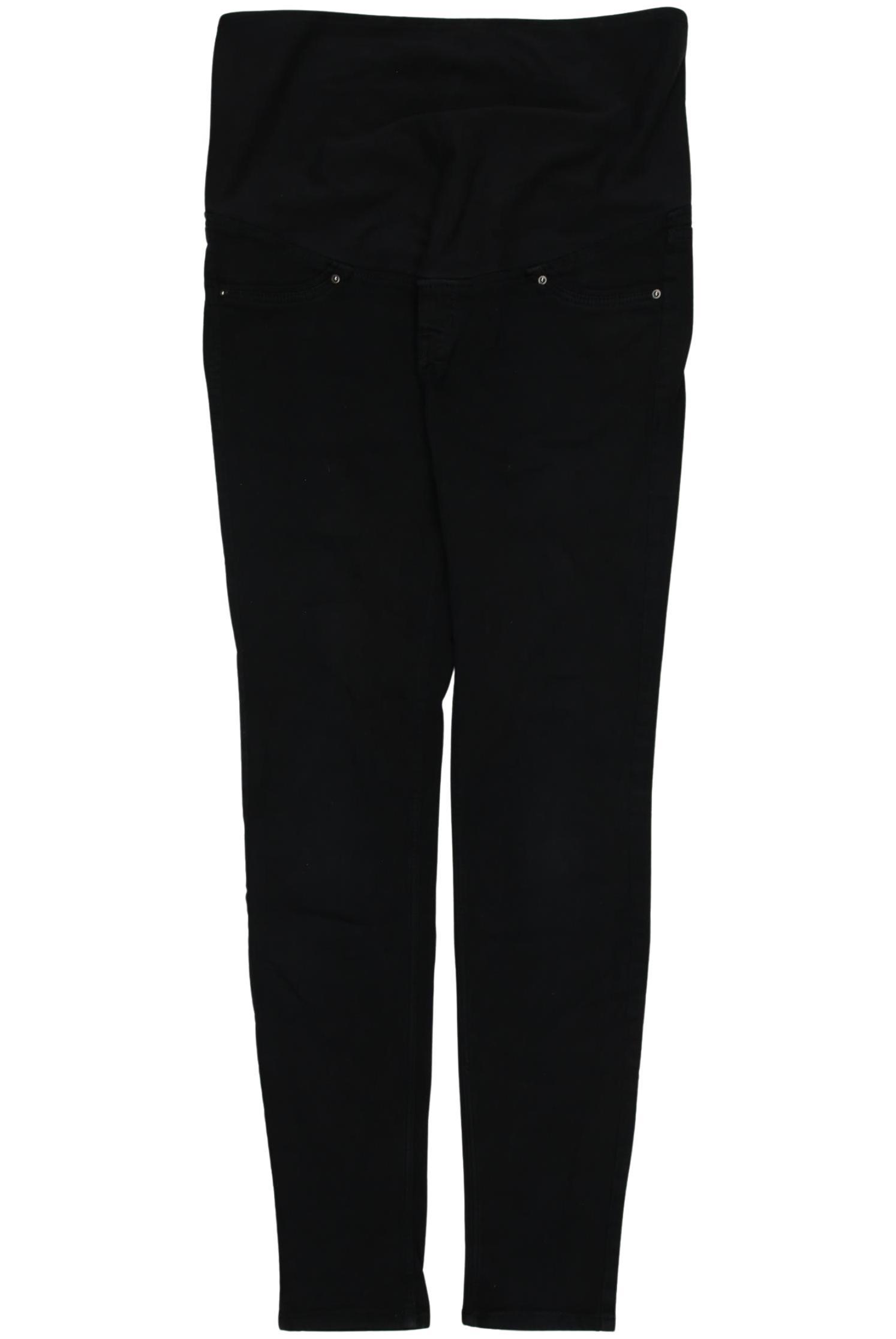

H&M Mama Damen Jeans, schwarz, Gr. 34