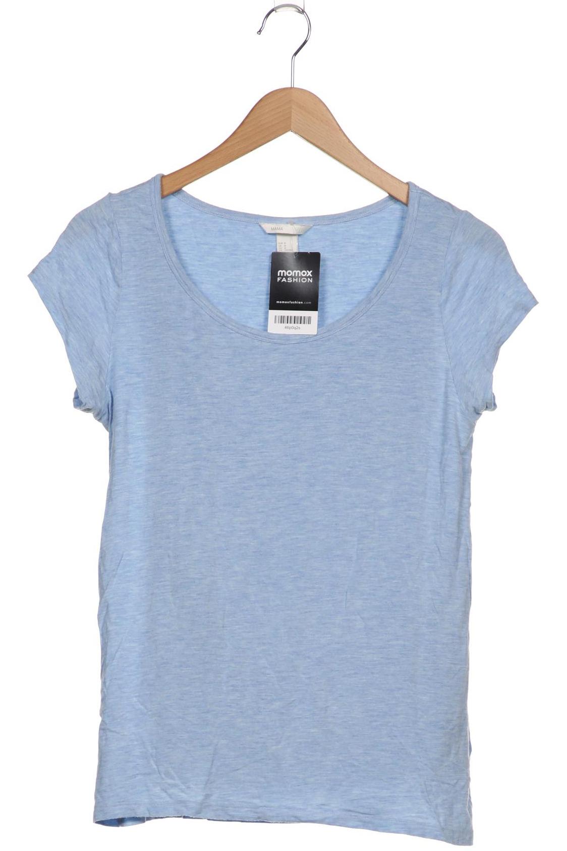 

H&M Mama Damen T-Shirt, hellblau, Gr. 38