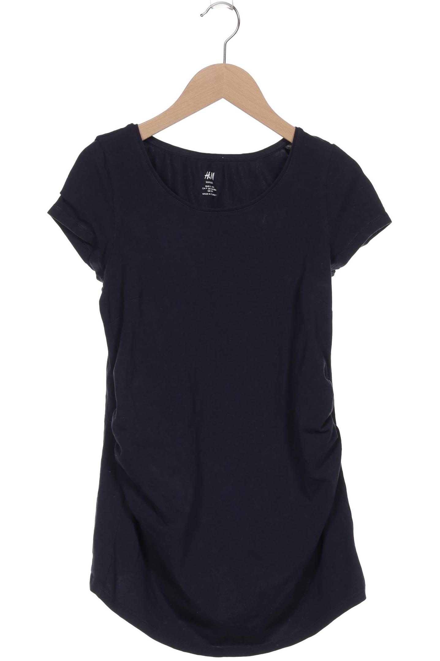 

H&M Mama Damen T-Shirt, marineblau, Gr. 36