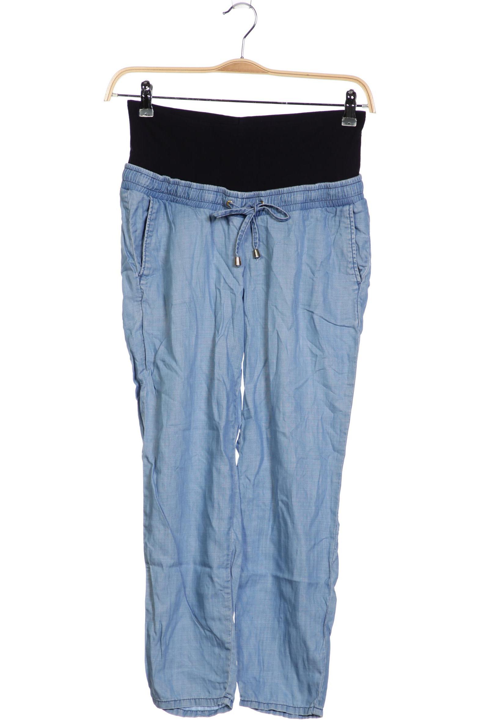 

H&M Mama Damen Stoffhose, blau, Gr. 36