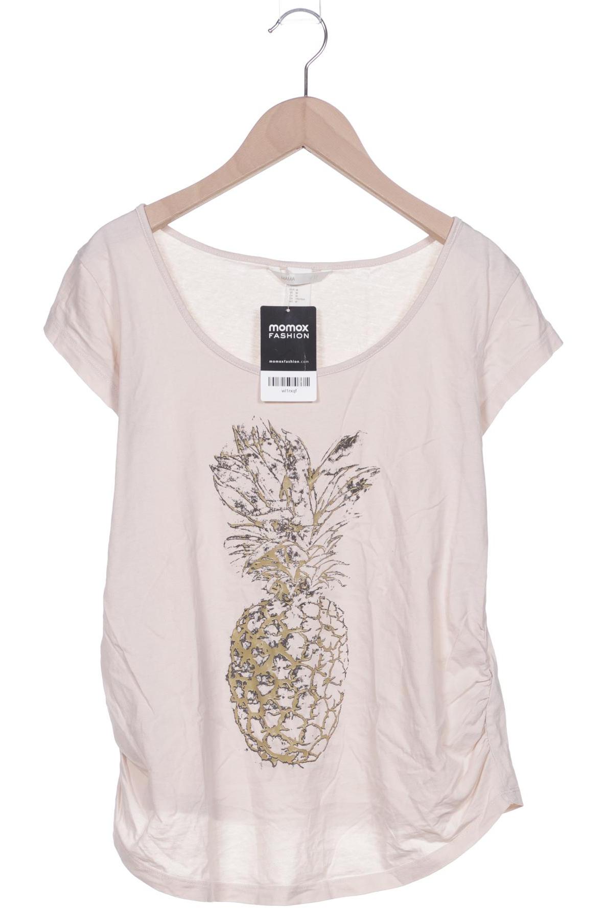 

H&M Mama Damen T-Shirt, beige, Gr. 38