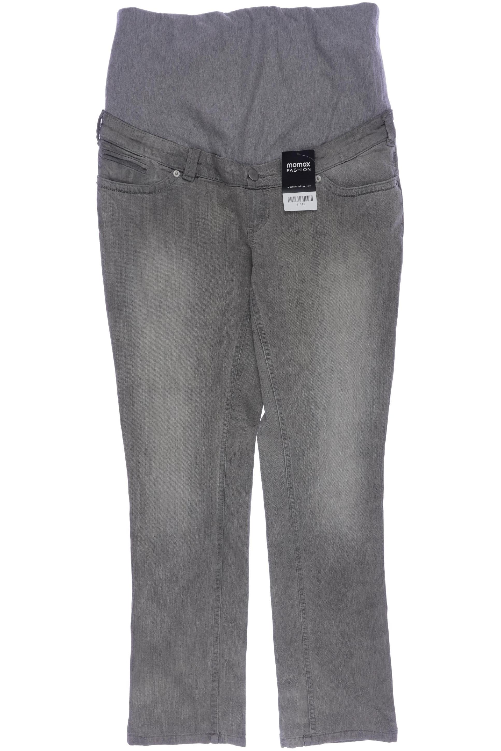 

H&M Mama Damen Jeans, grau, Gr. 0