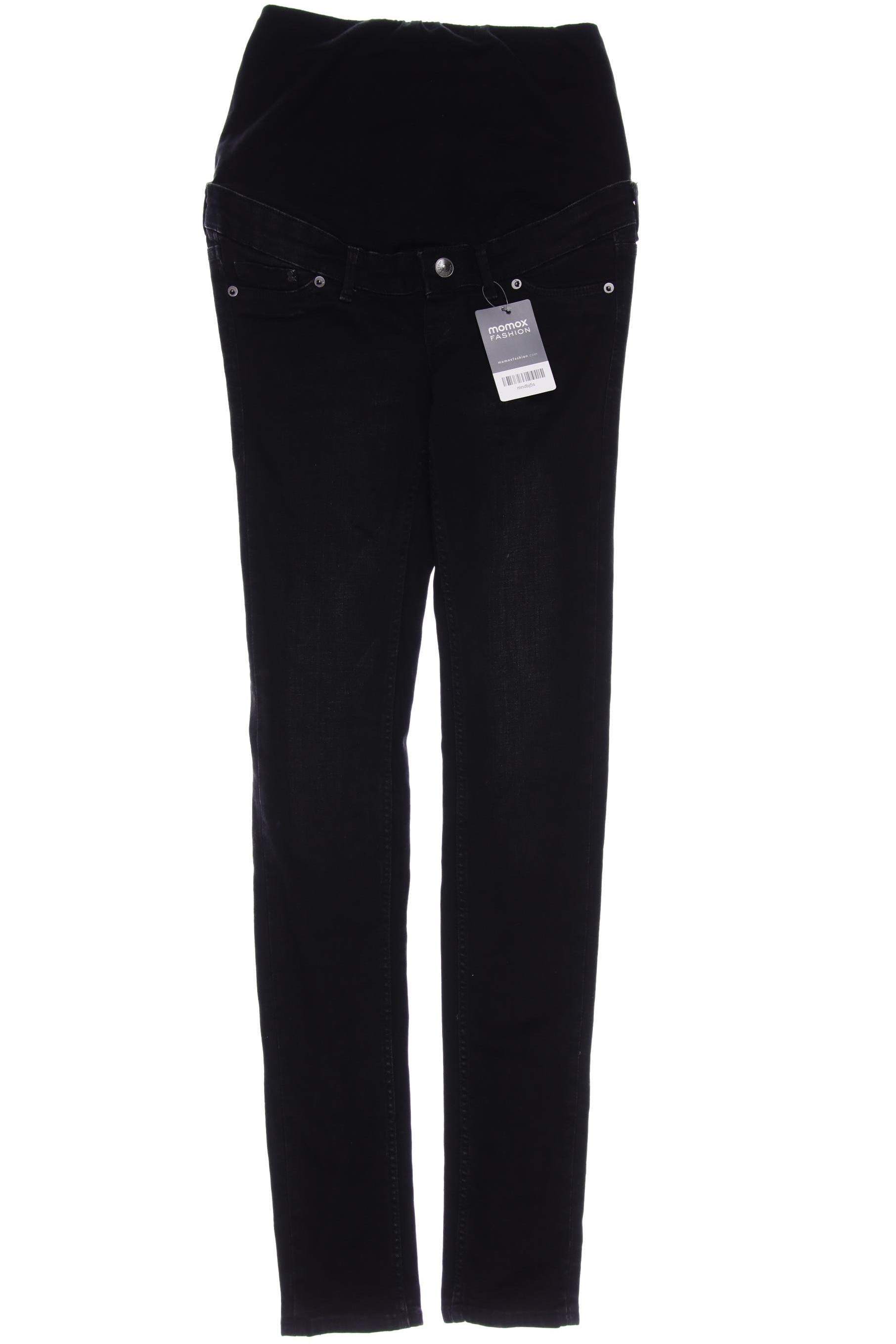 

H&M Mama Damen Jeans, schwarz