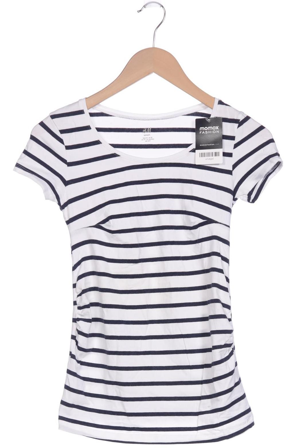 

H&M Mama Damen T-Shirt, weiß, Gr. 34