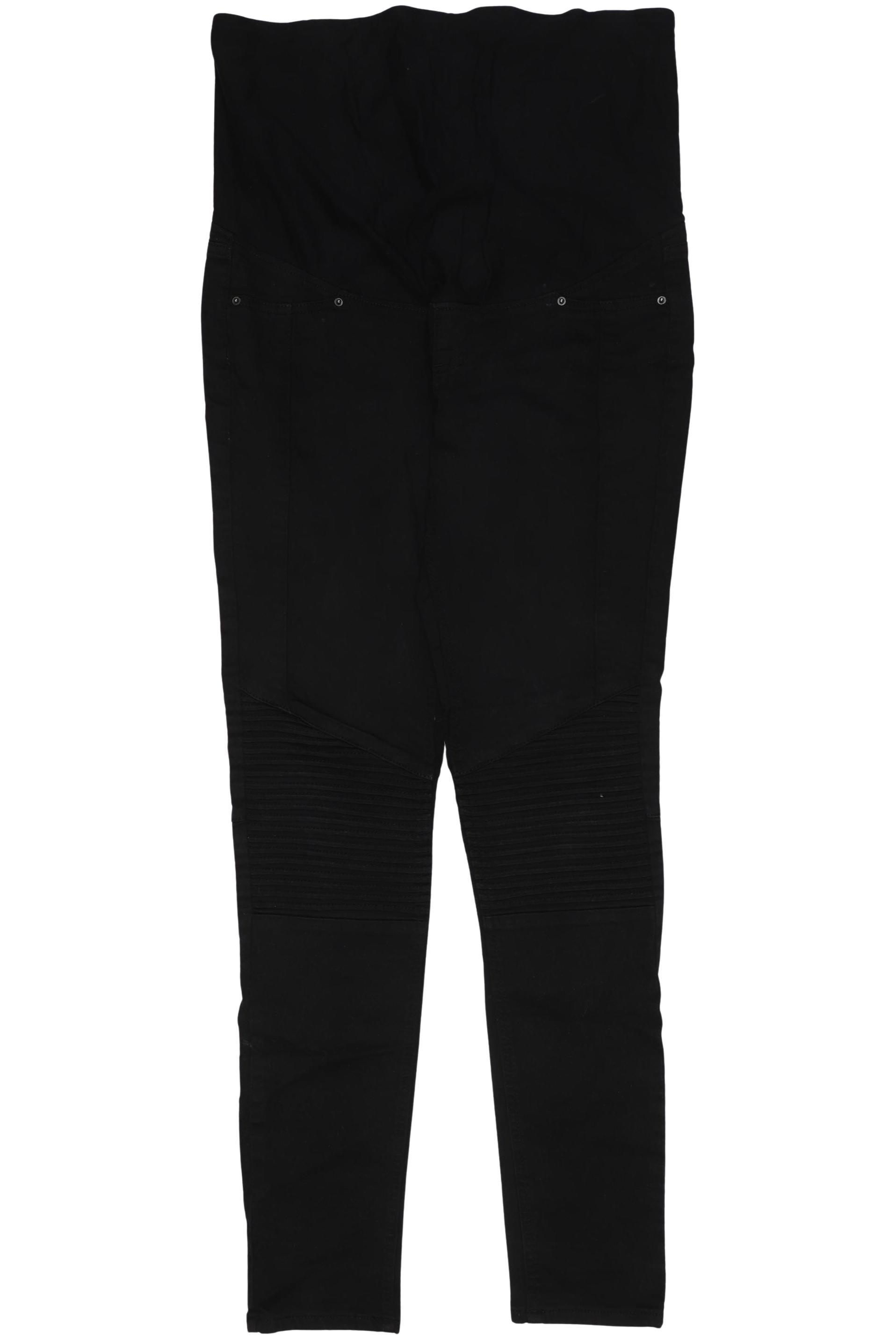 

H&M Mama Damen Jeans, schwarz, Gr. 42