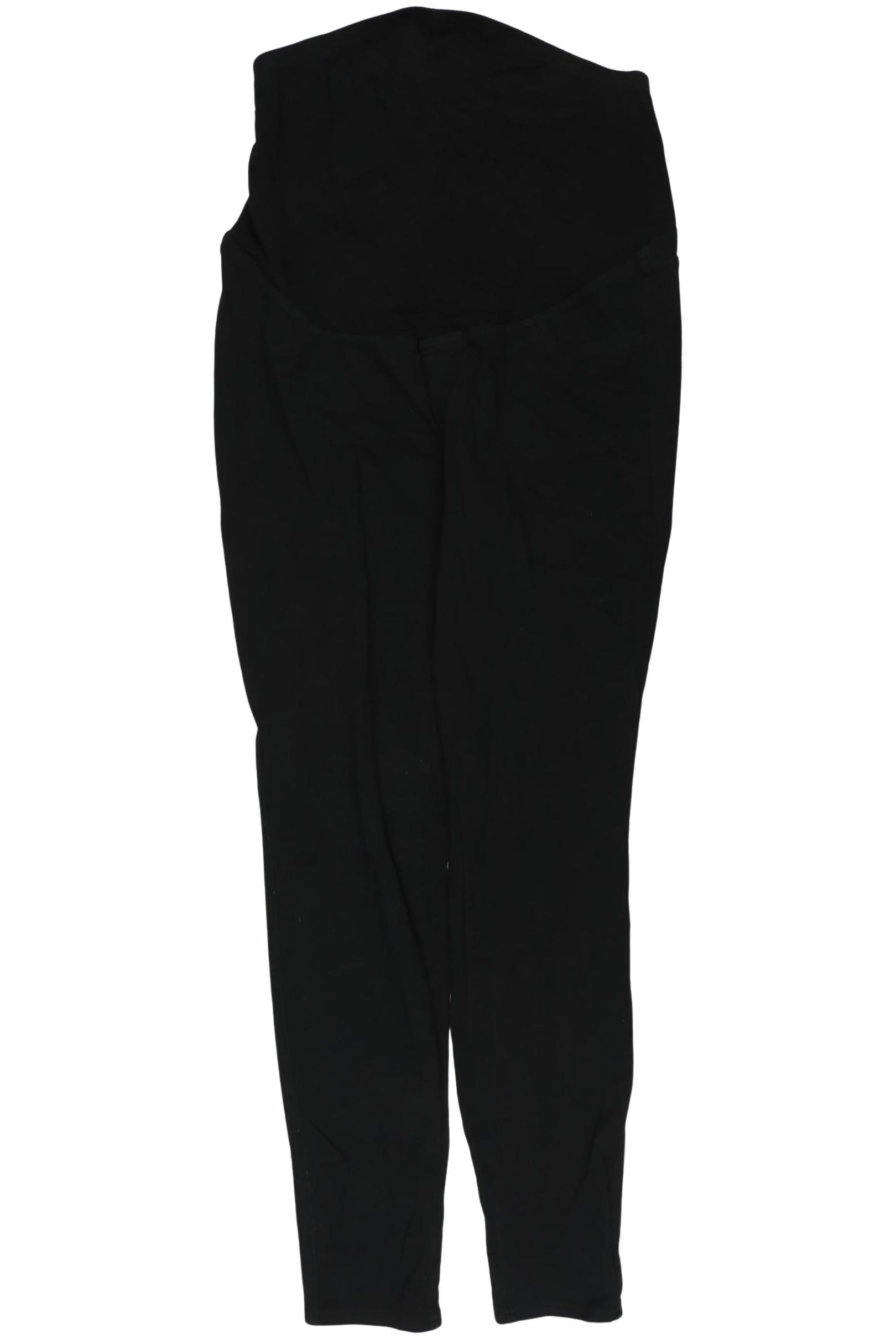 

H&M Mama Damen Stoffhose, schwarz, Gr. 0