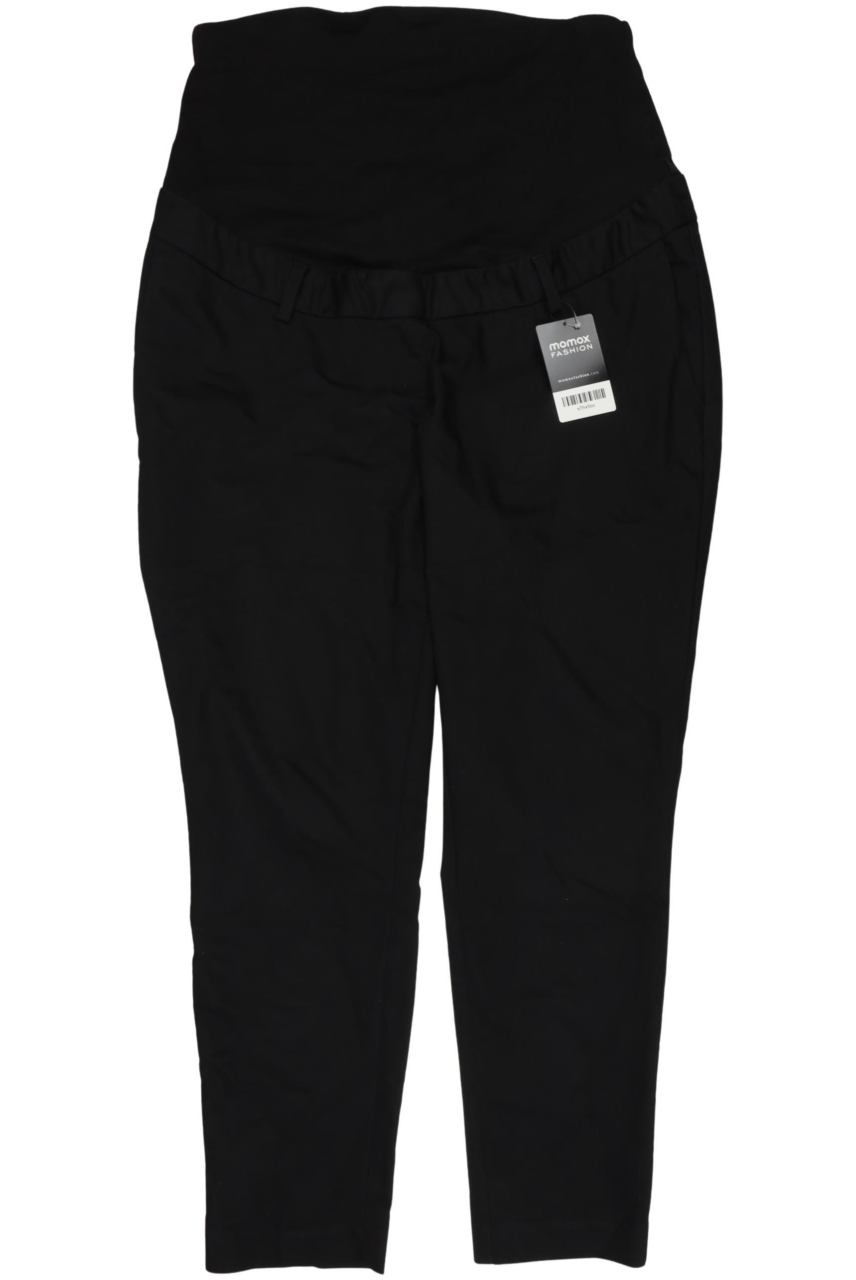 

H&M Mama Damen Stoffhose, schwarz, Gr. 0