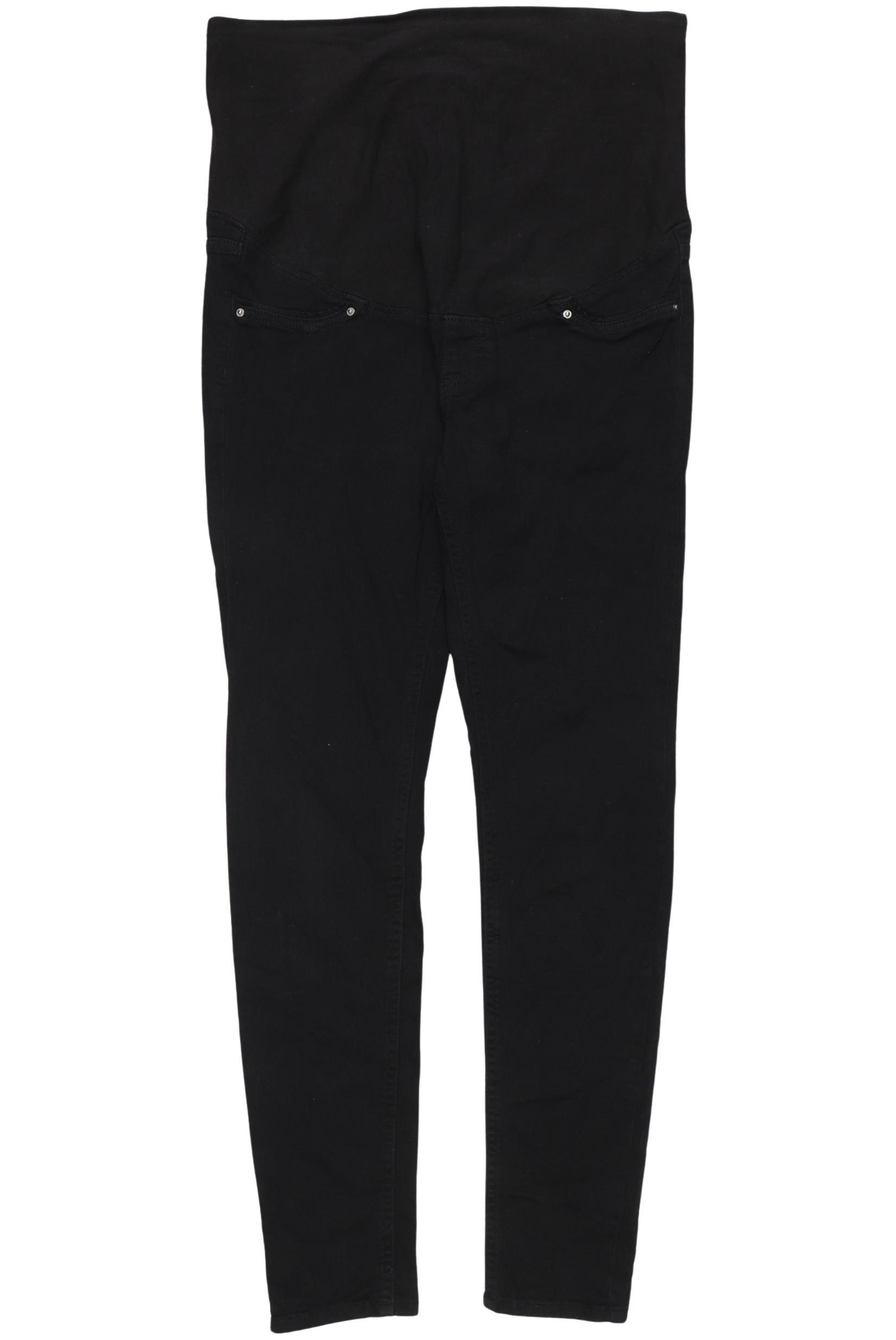 

H&M Mama Damen Jeans, schwarz, Gr. 42