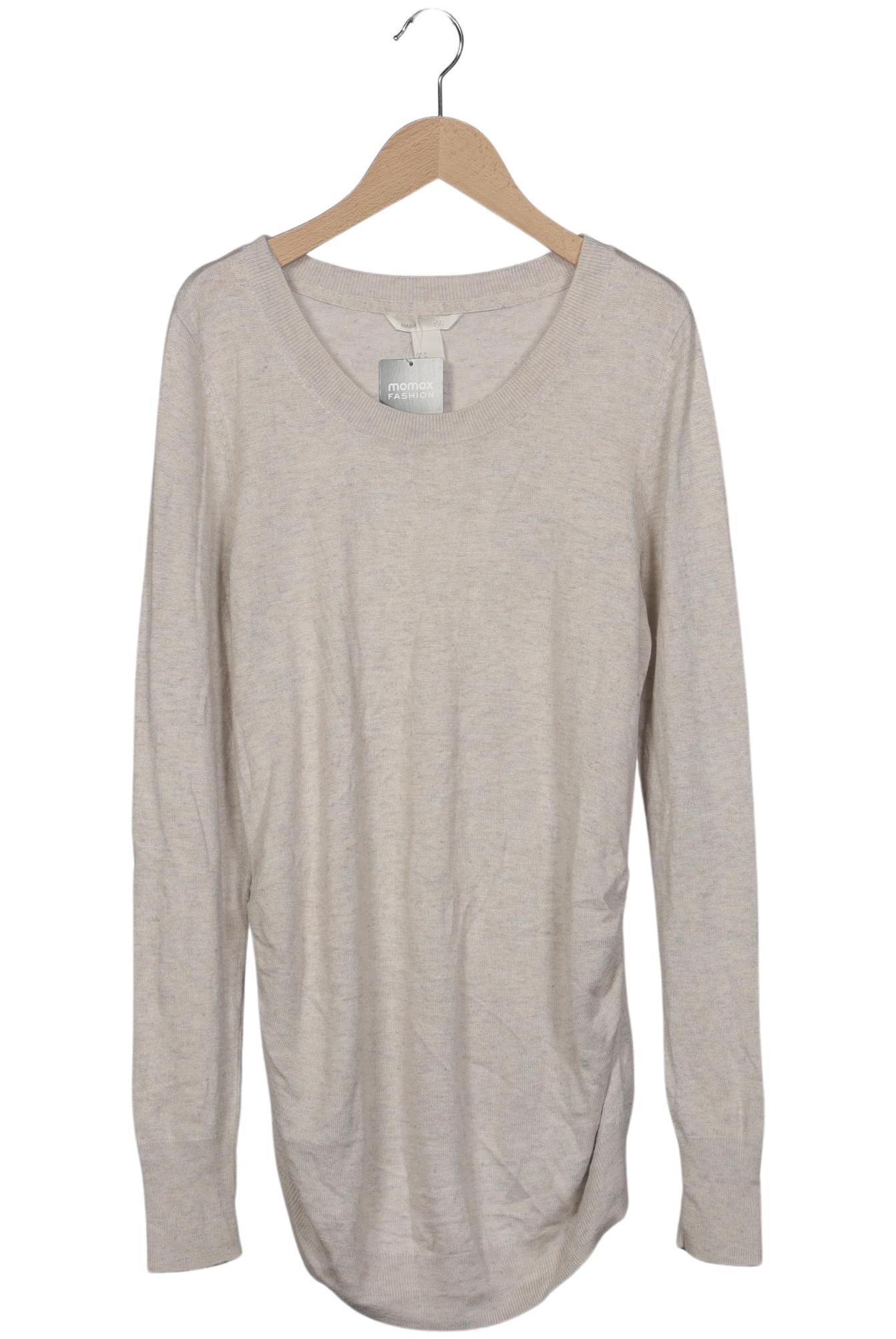

H&M Mama Damen Pullover, beige, Gr. 38