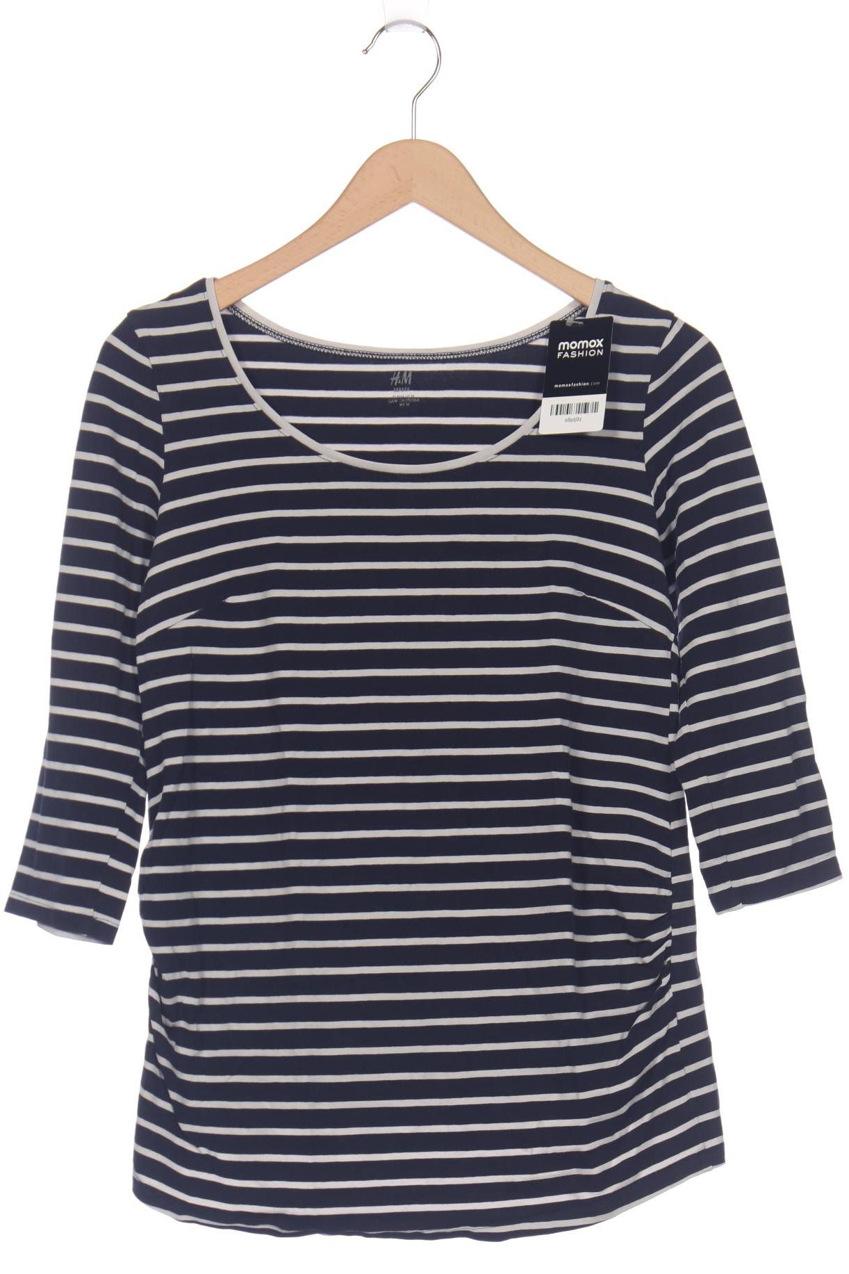 

H&M Mama Damen Langarmshirt, marineblau, Gr. 38