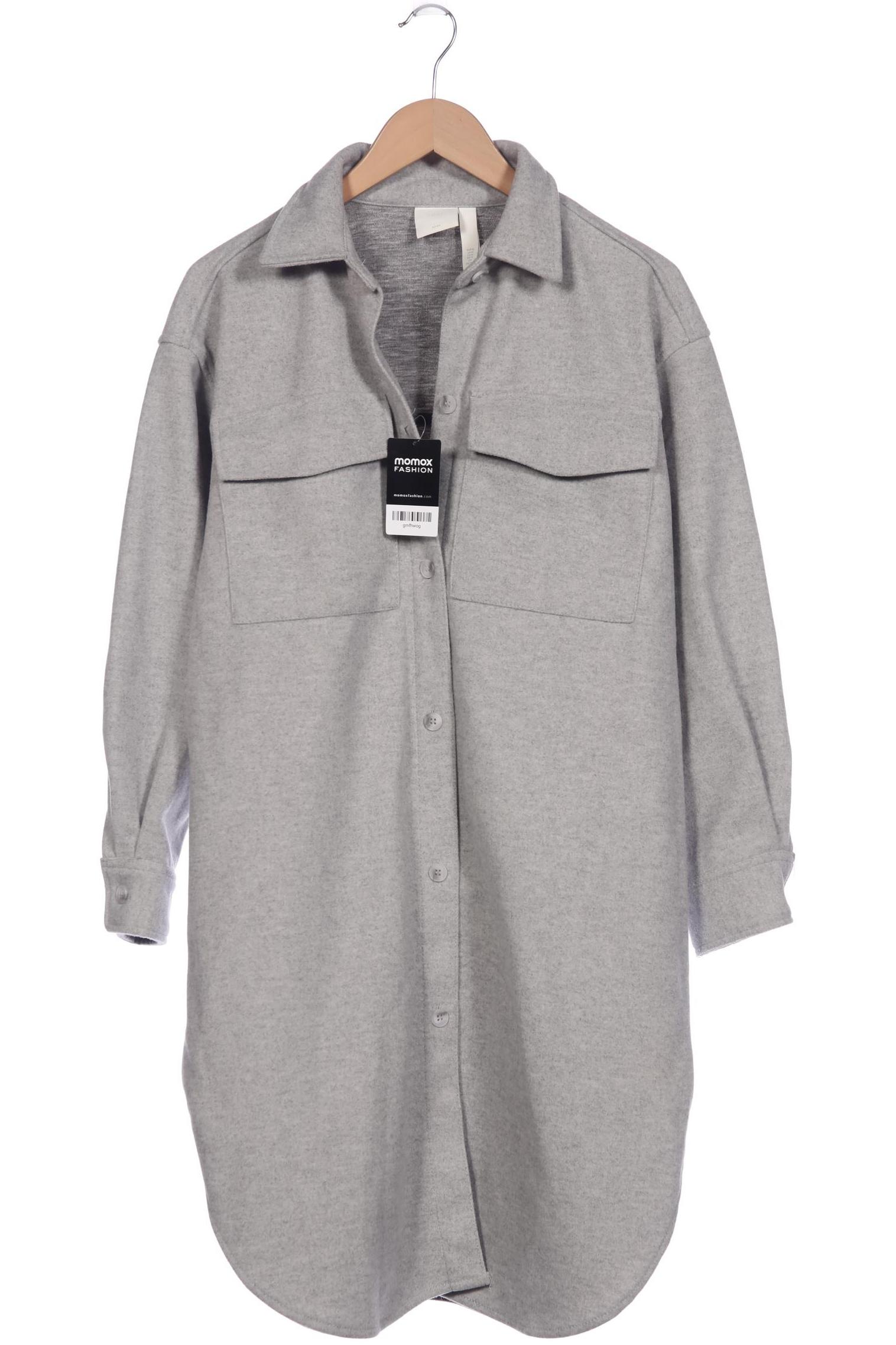 

H&M Mama Damen Mantel, grau, Gr. 38