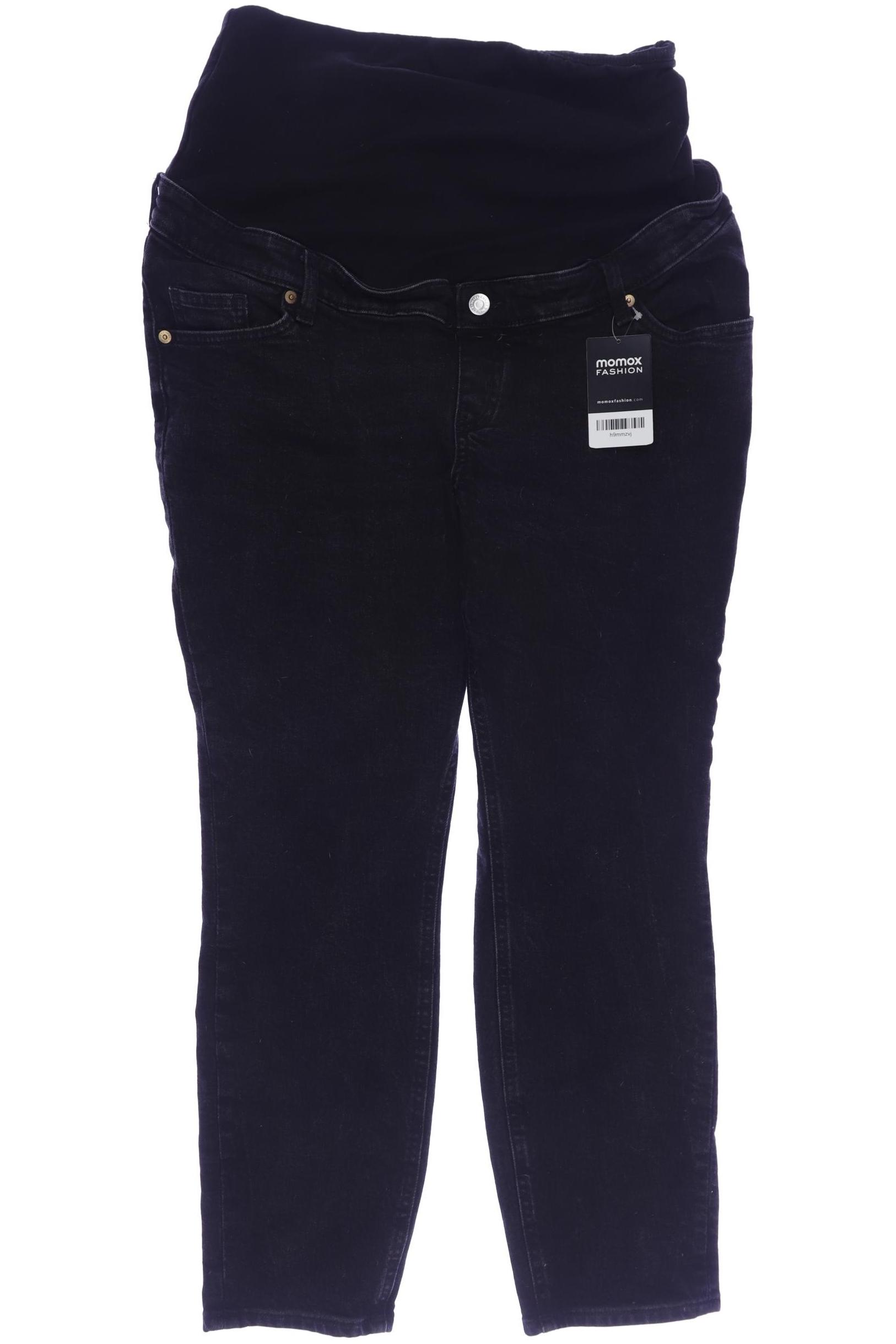 

H&M Mama Damen Jeans, schwarz, Gr. 0