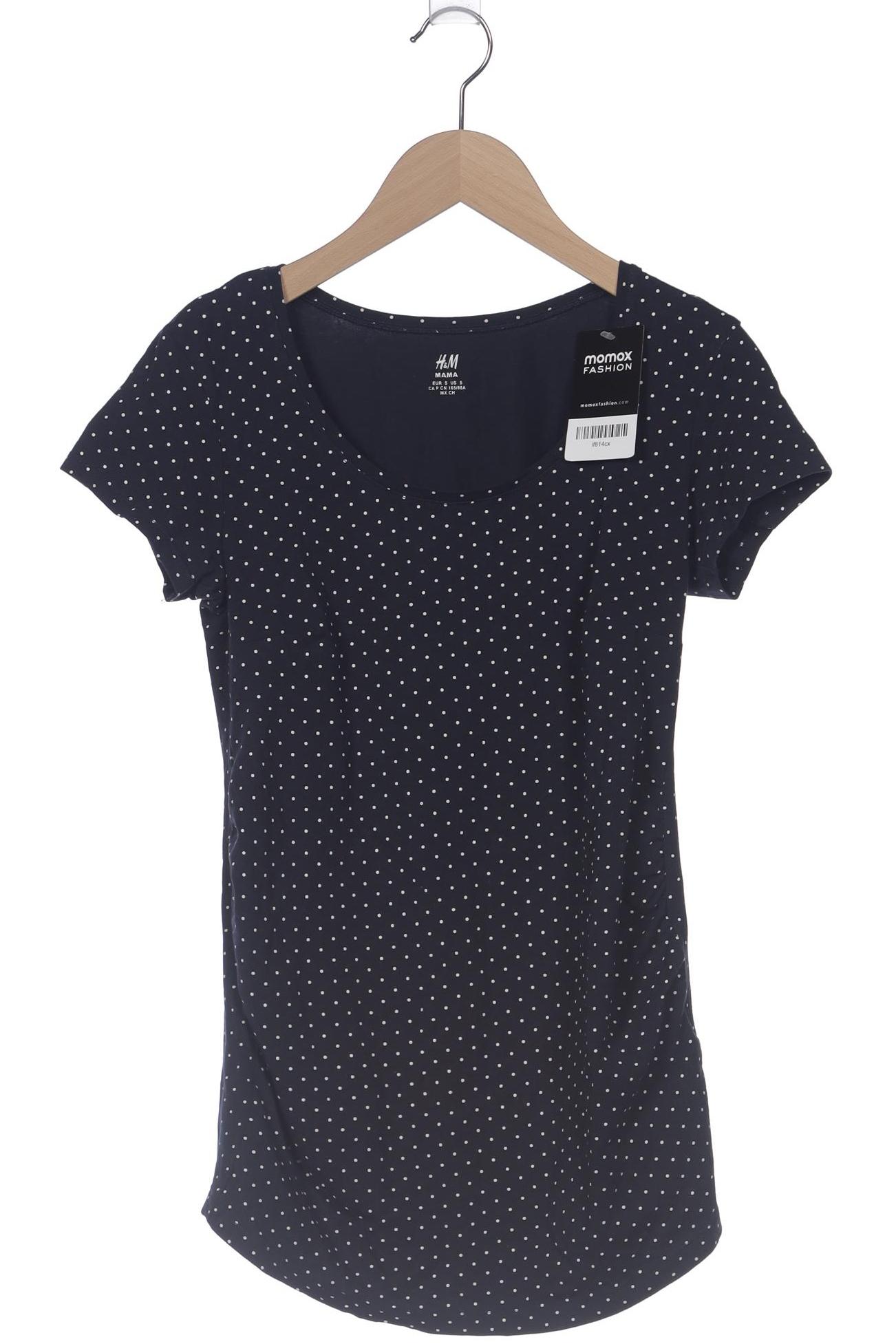 

H&M Mama Damen T-Shirt, marineblau, Gr. 36