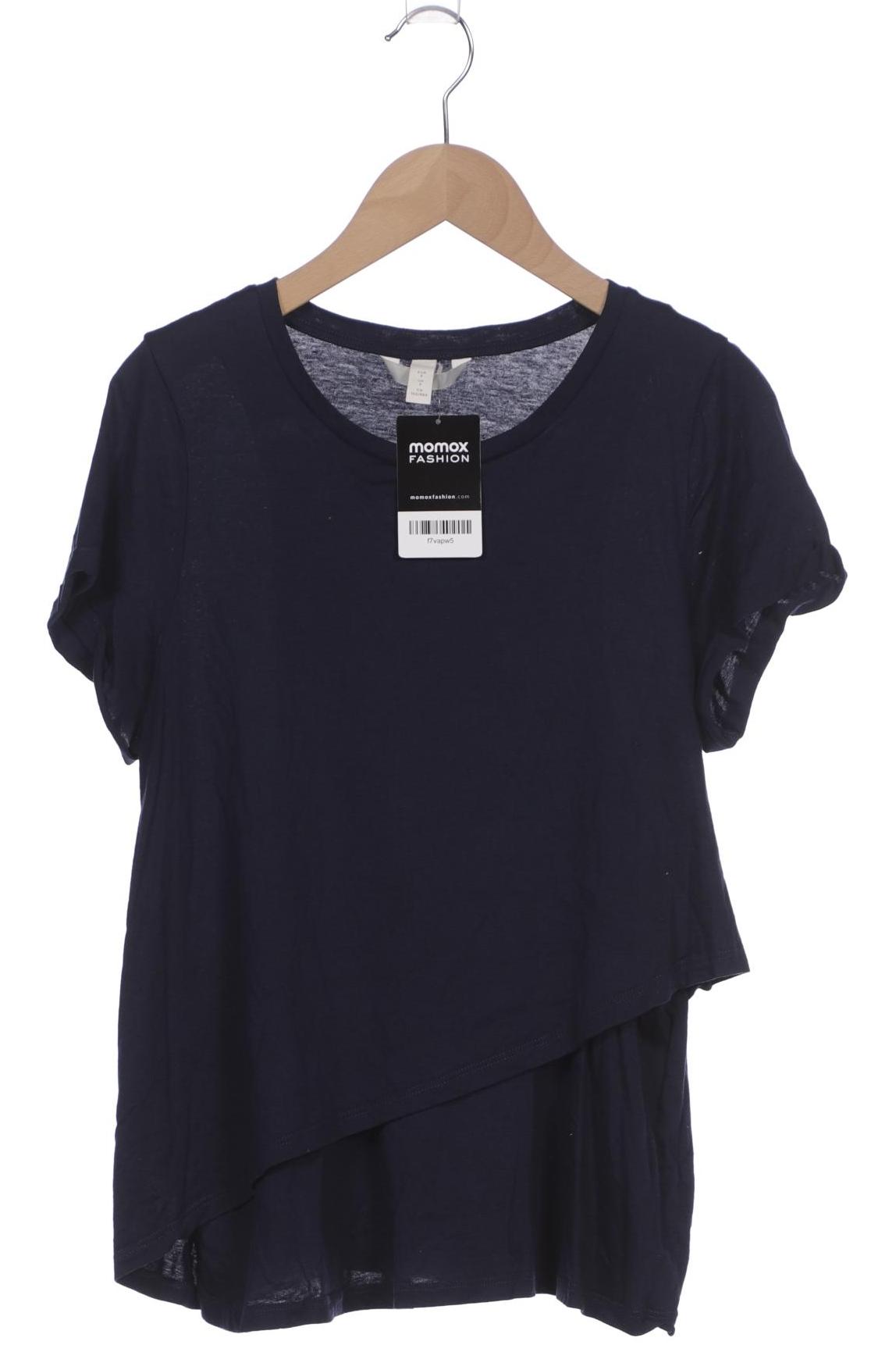 

H&M Mama Damen T-Shirt, marineblau, Gr. 36