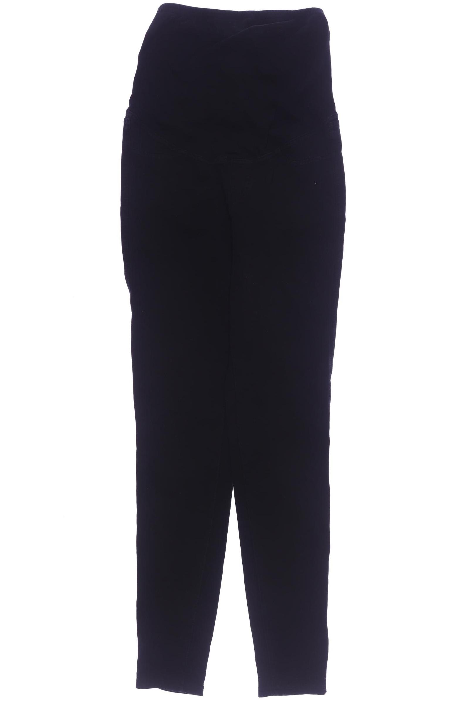 

H&M Mama Damen Stoffhose, schwarz, Gr. 0