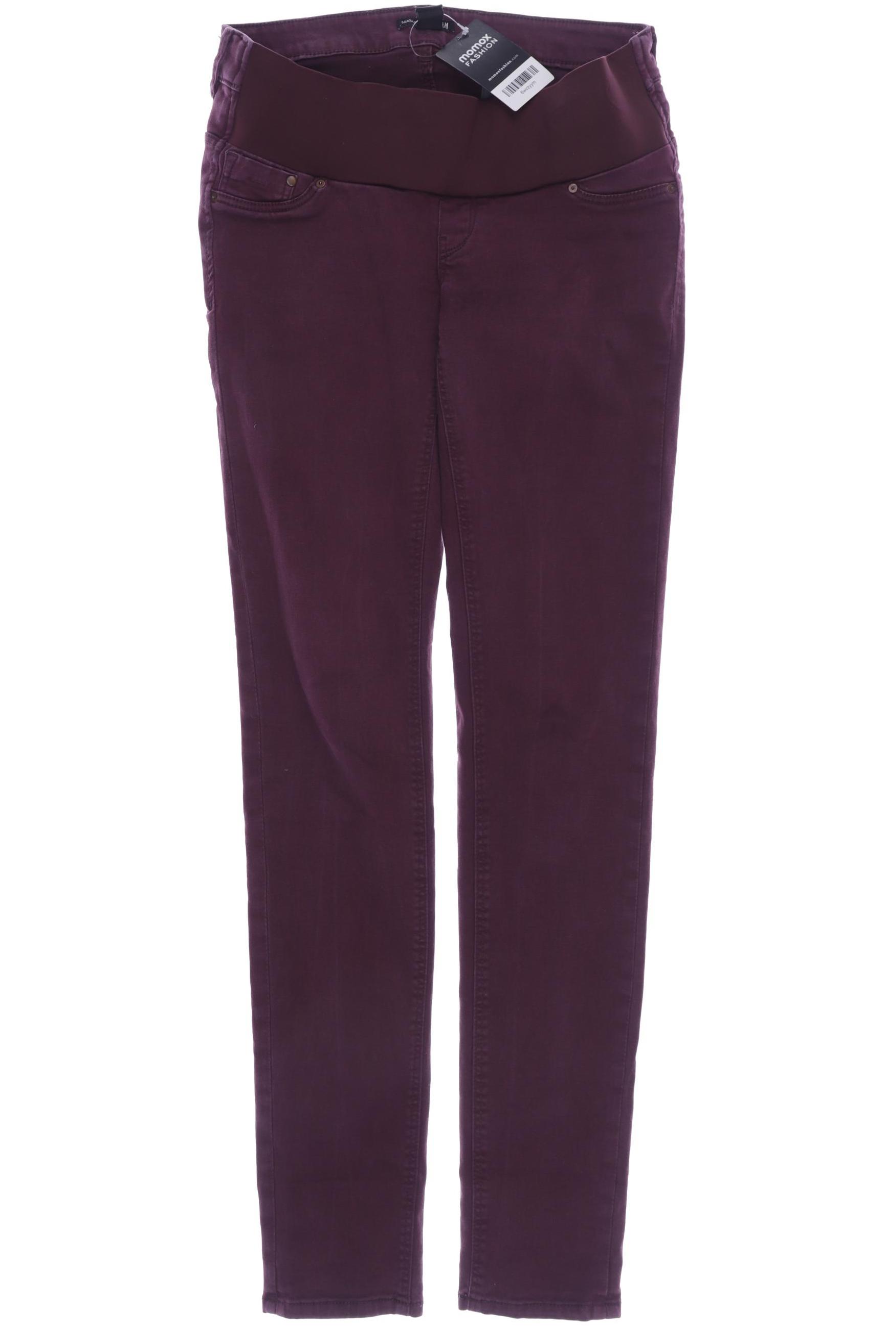 

H&M Mama Damen Jeans, bordeaux, Gr. 38