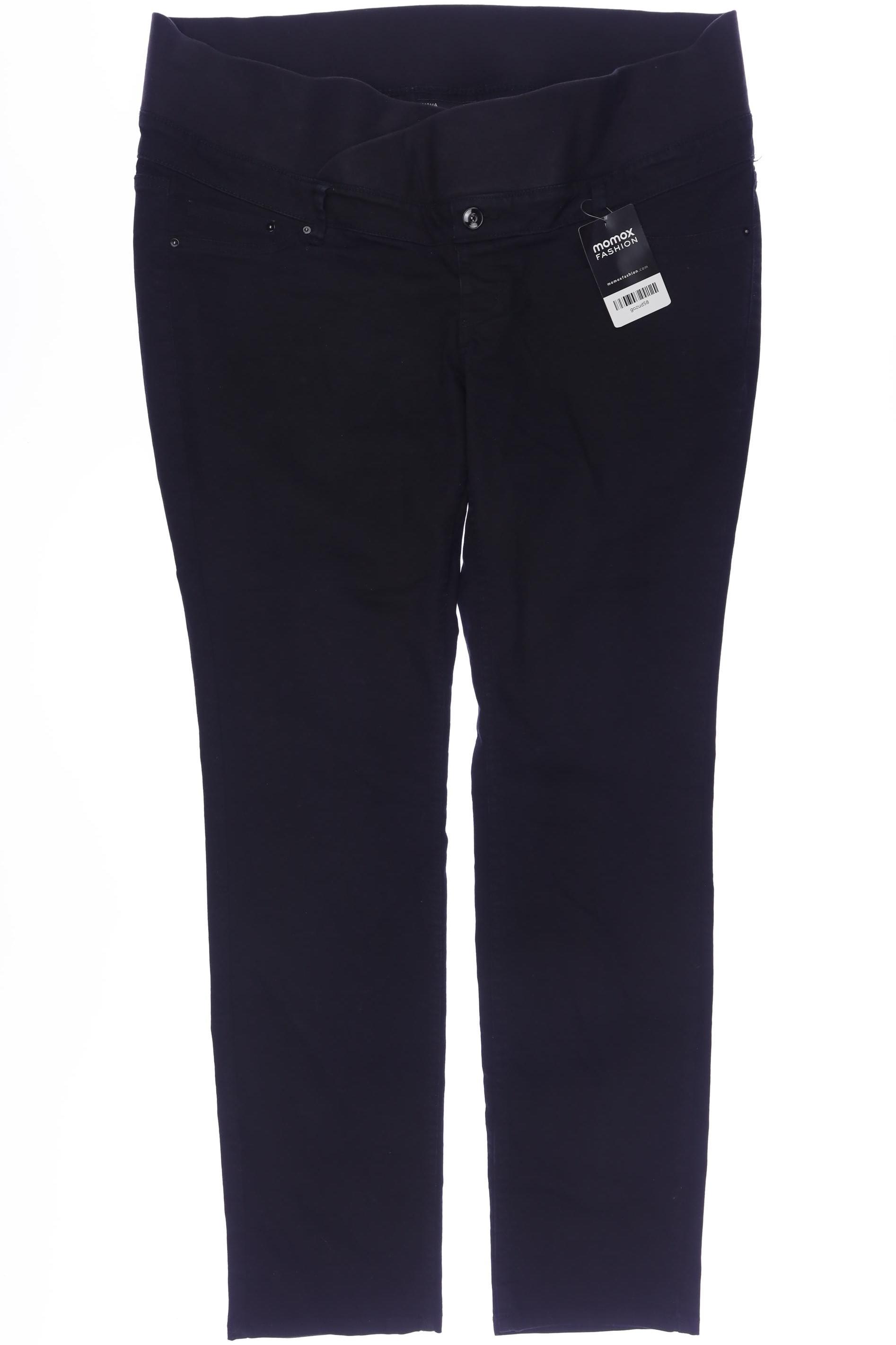 

H&M Mama Damen Jeans, schwarz, Gr. 46