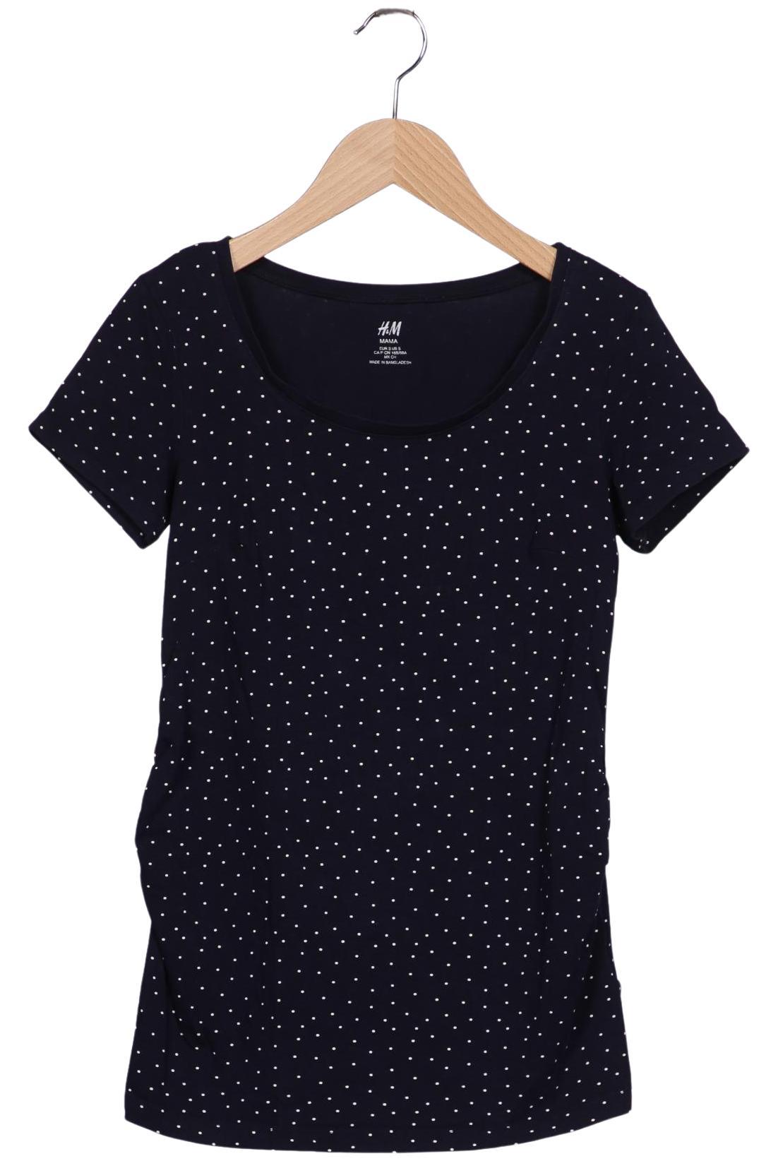 

H&M Mama Damen T-Shirt, marineblau, Gr. 36
