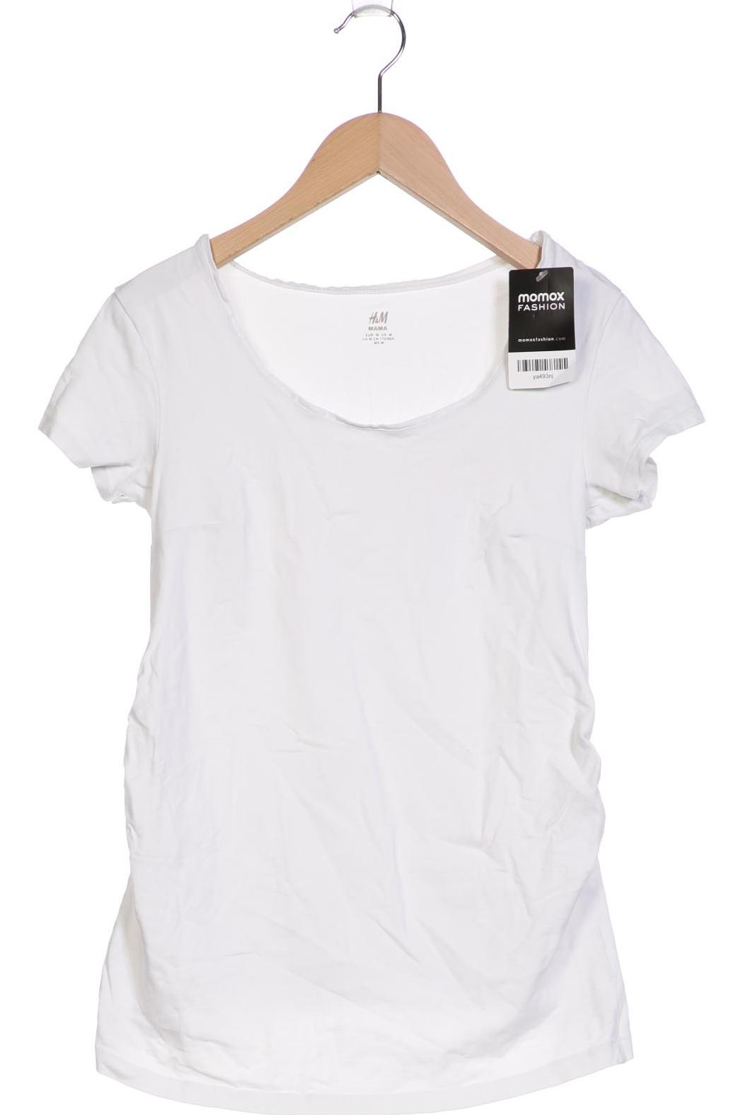 

H&M Mama Damen T-Shirt, weiß, Gr. 38