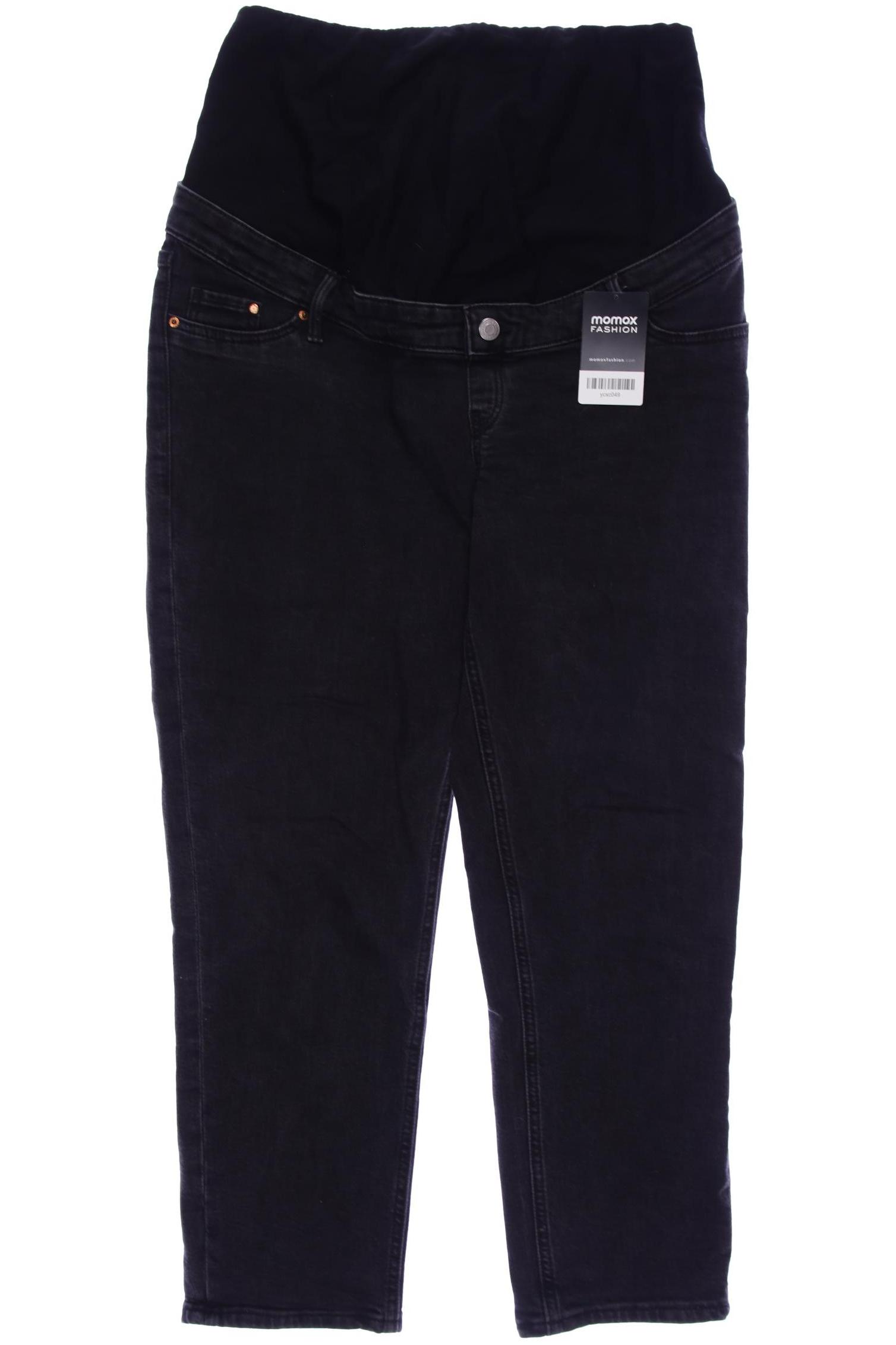 

H&M Mama Damen Jeans, schwarz