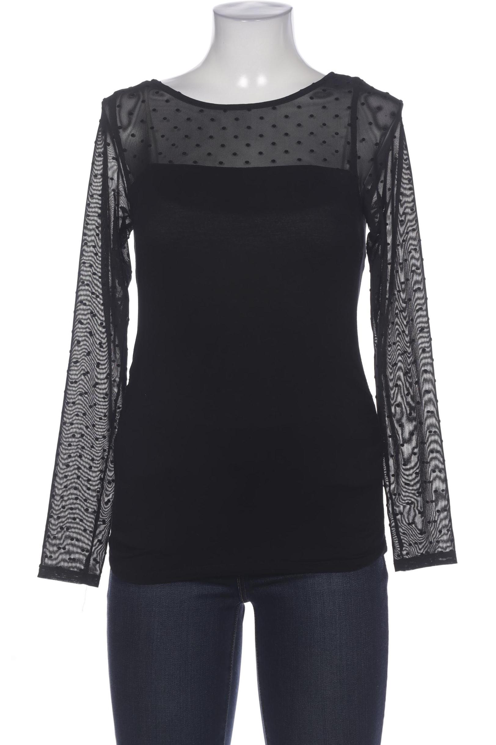 

H&M Mama Damen Langarmshirt, schwarz, Gr. 36