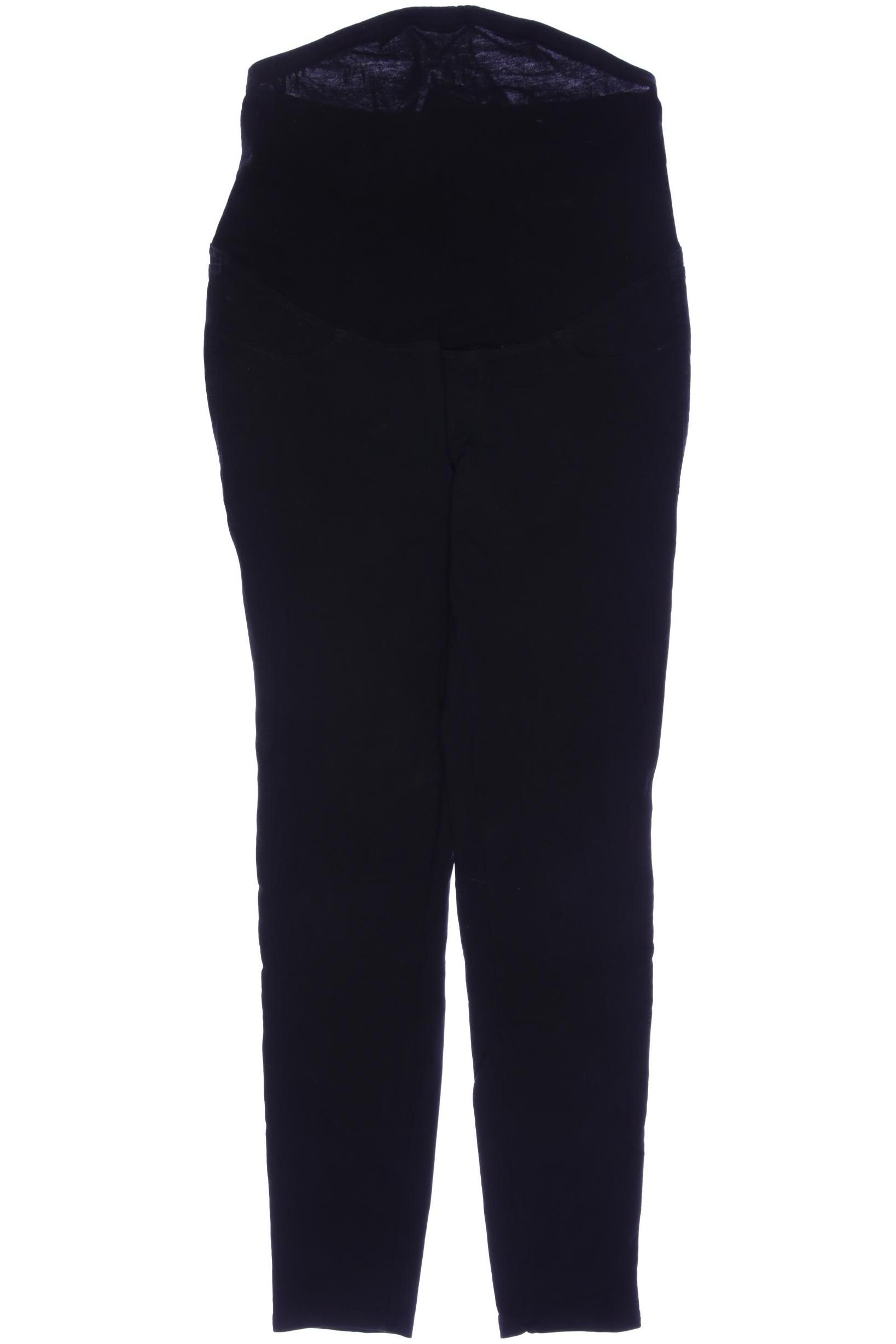 

H&M Mama Damen Stoffhose, schwarz, Gr. 0
