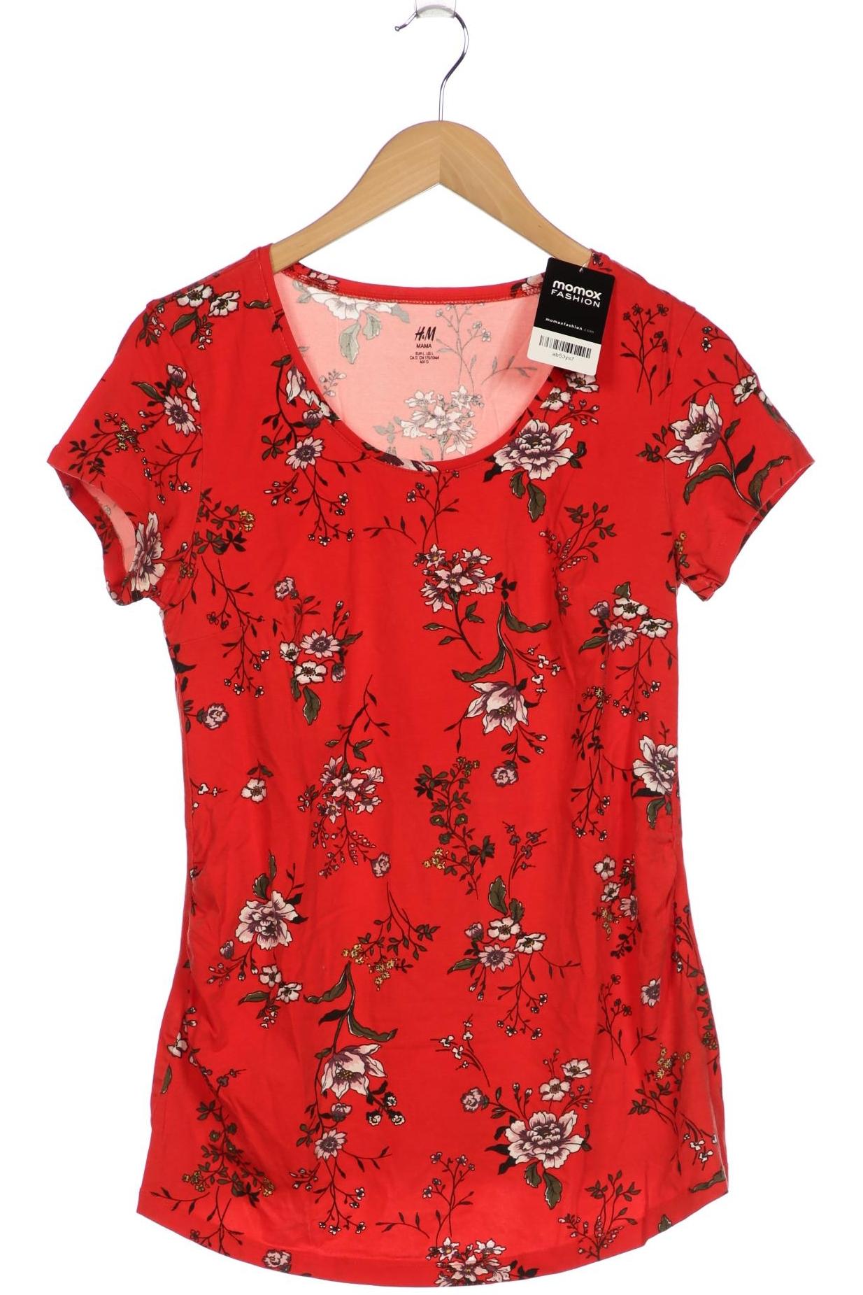 

H&M Mama Damen T-Shirt, rot, Gr. 42