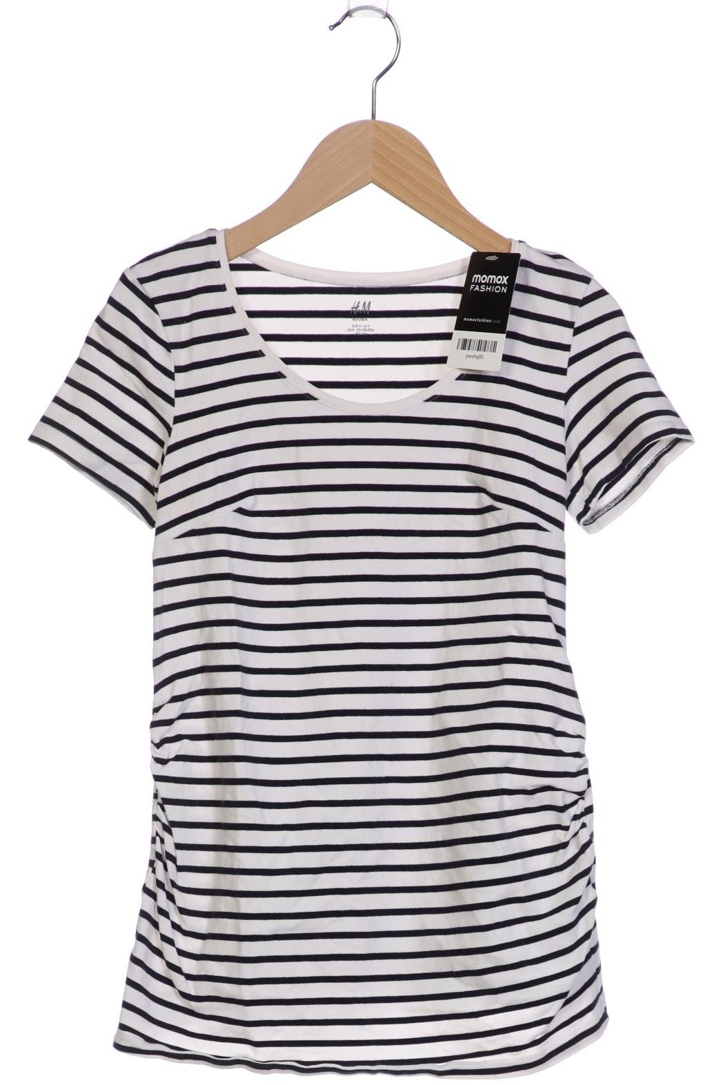

H&M Mama Damen T-Shirt, weiß, Gr. 36