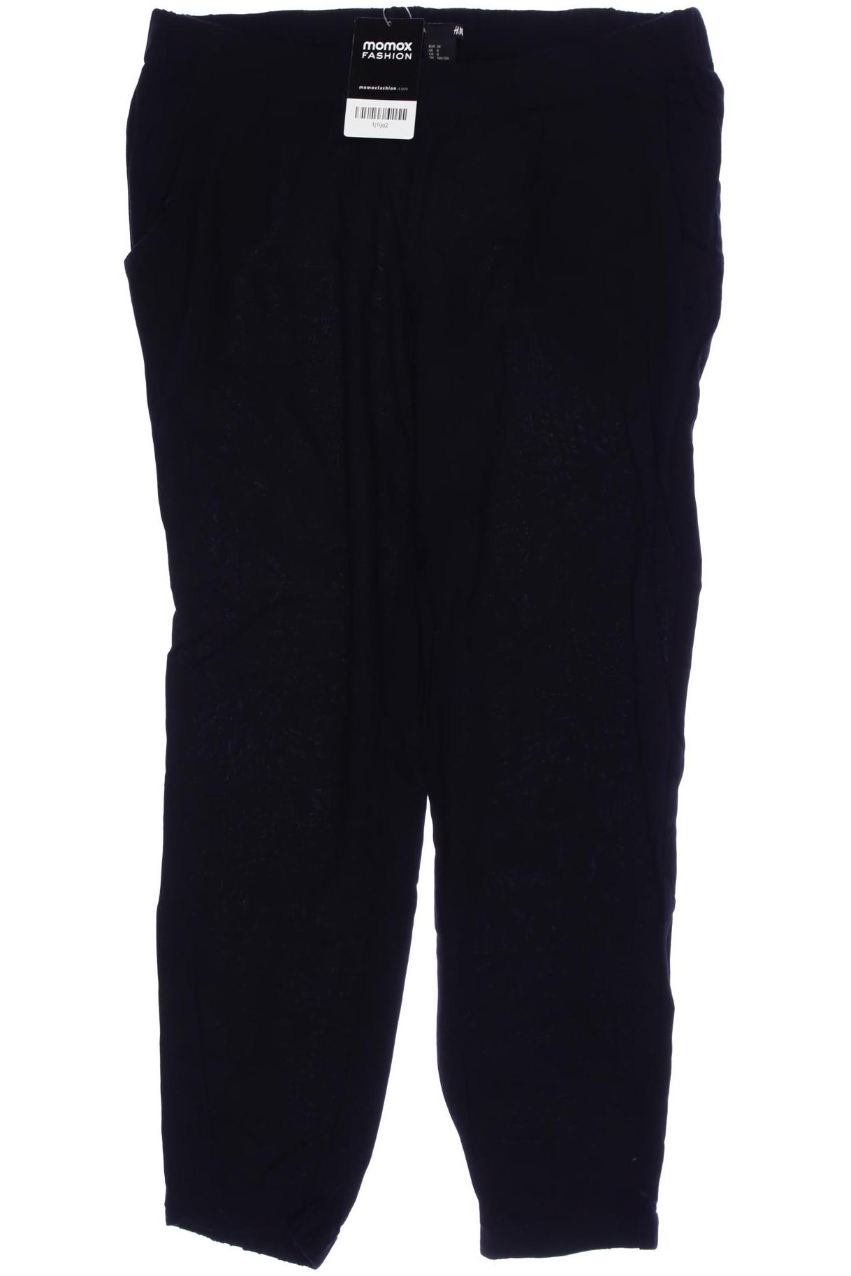 

H&M Mama Damen Stoffhose, schwarz, Gr. 38