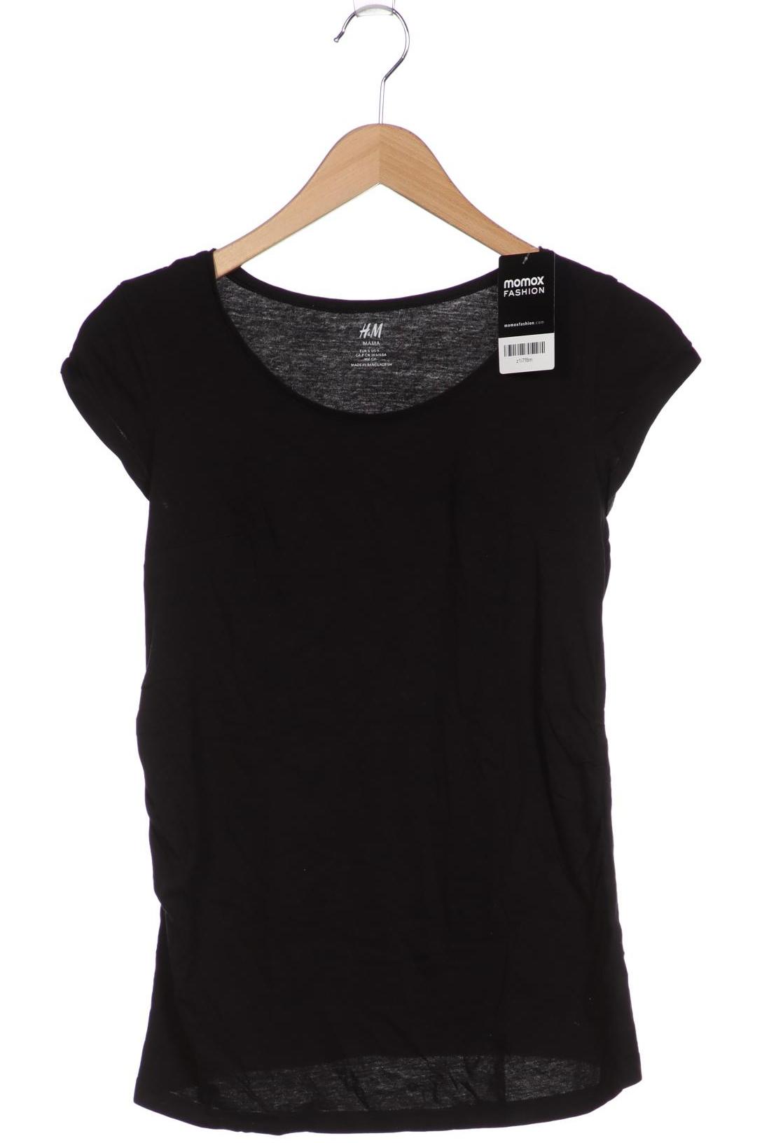 

H&M Mama Damen T-Shirt, schwarz, Gr. 36