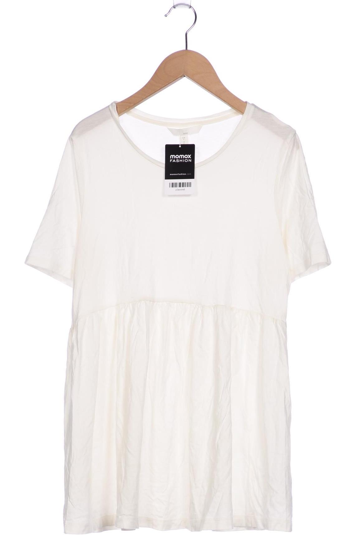

H&M Mama Damen T-Shirt, cremeweiß, Gr. 36