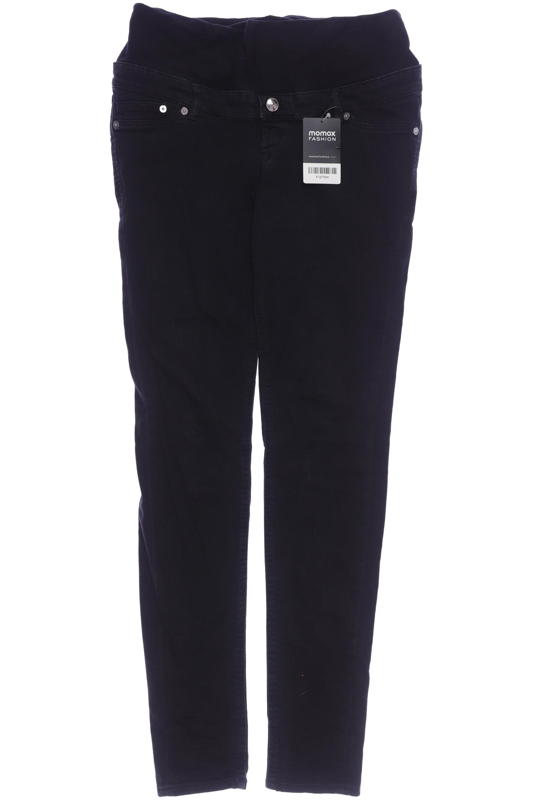 

H&M Mama Damen Jeans, schwarz, Gr. 42