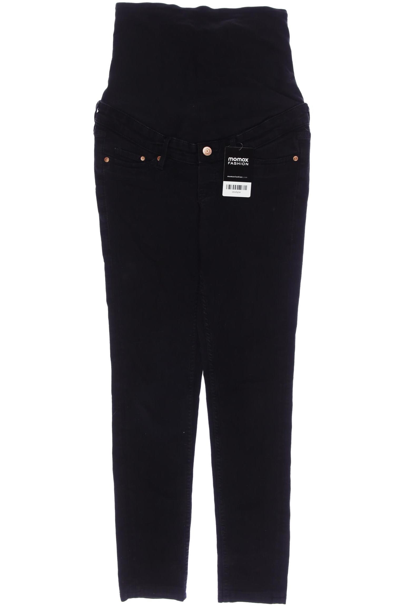 

H&M Mama Damen Jeans, schwarz, Gr. 38