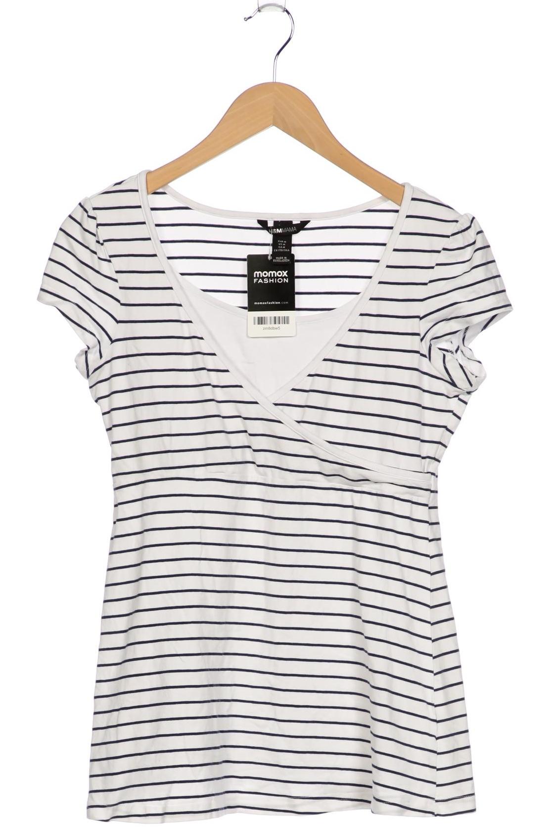 

H&M Mama Damen T-Shirt, weiß, Gr. 38