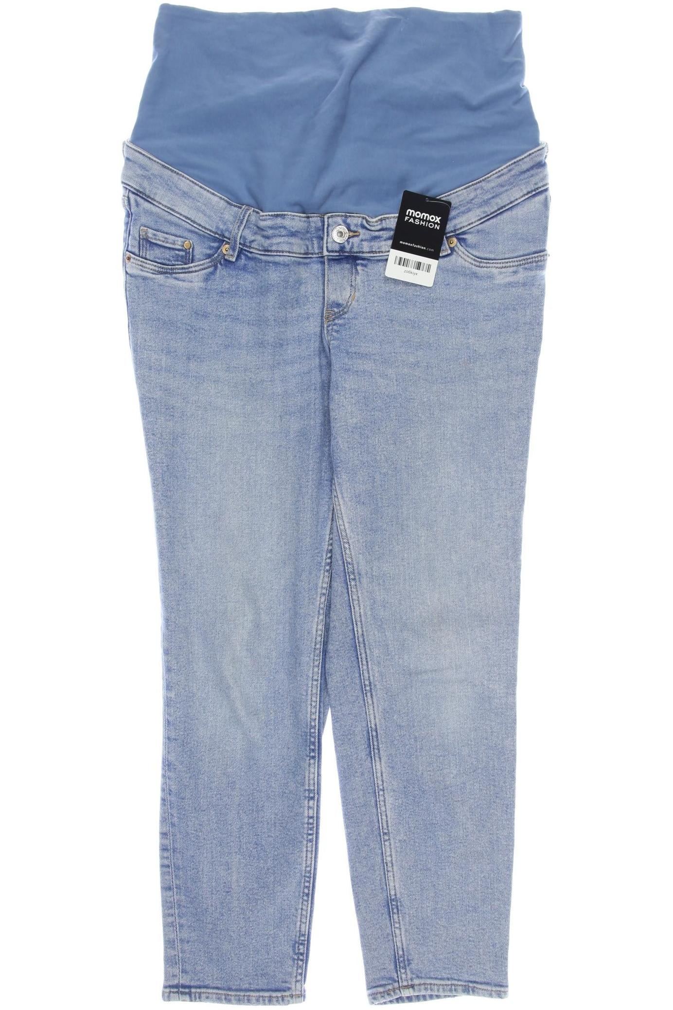 

H&M Mama Damen Jeans, hellblau, Gr. 0