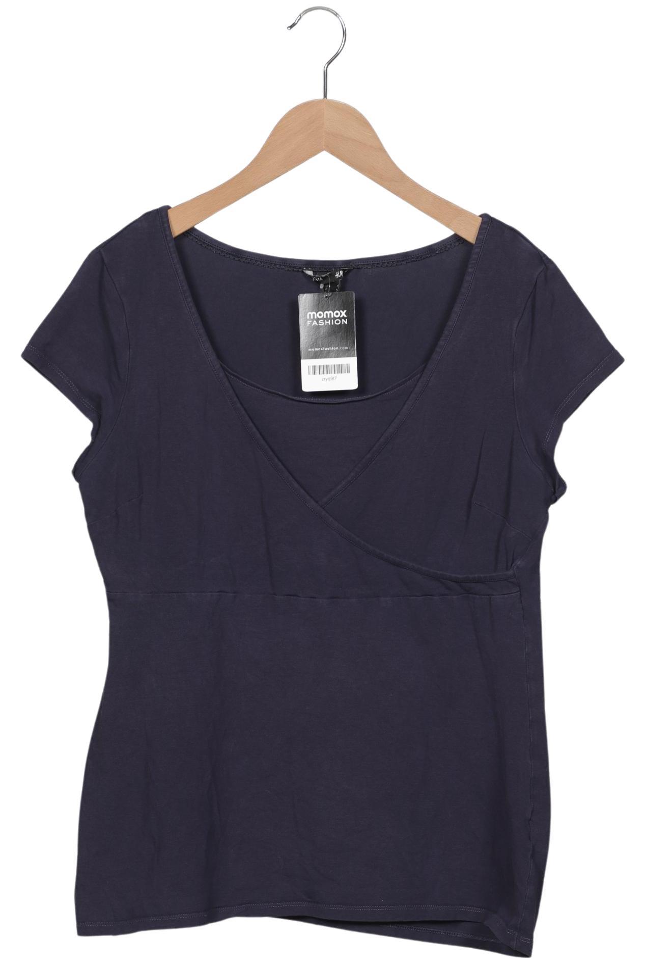 

H&M Mama Damen T-Shirt, marineblau, Gr. 42