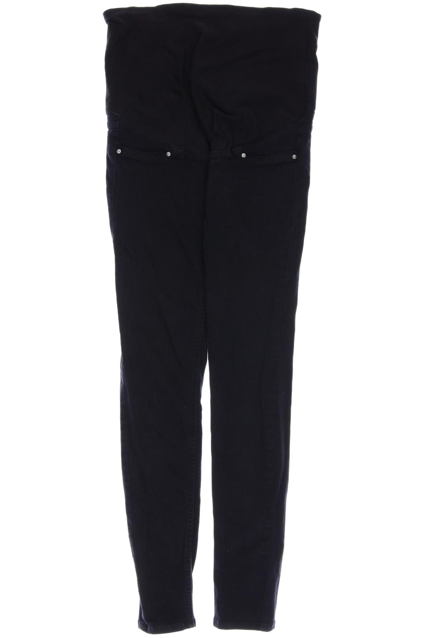 

H&M Mama Damen Jeans, schwarz