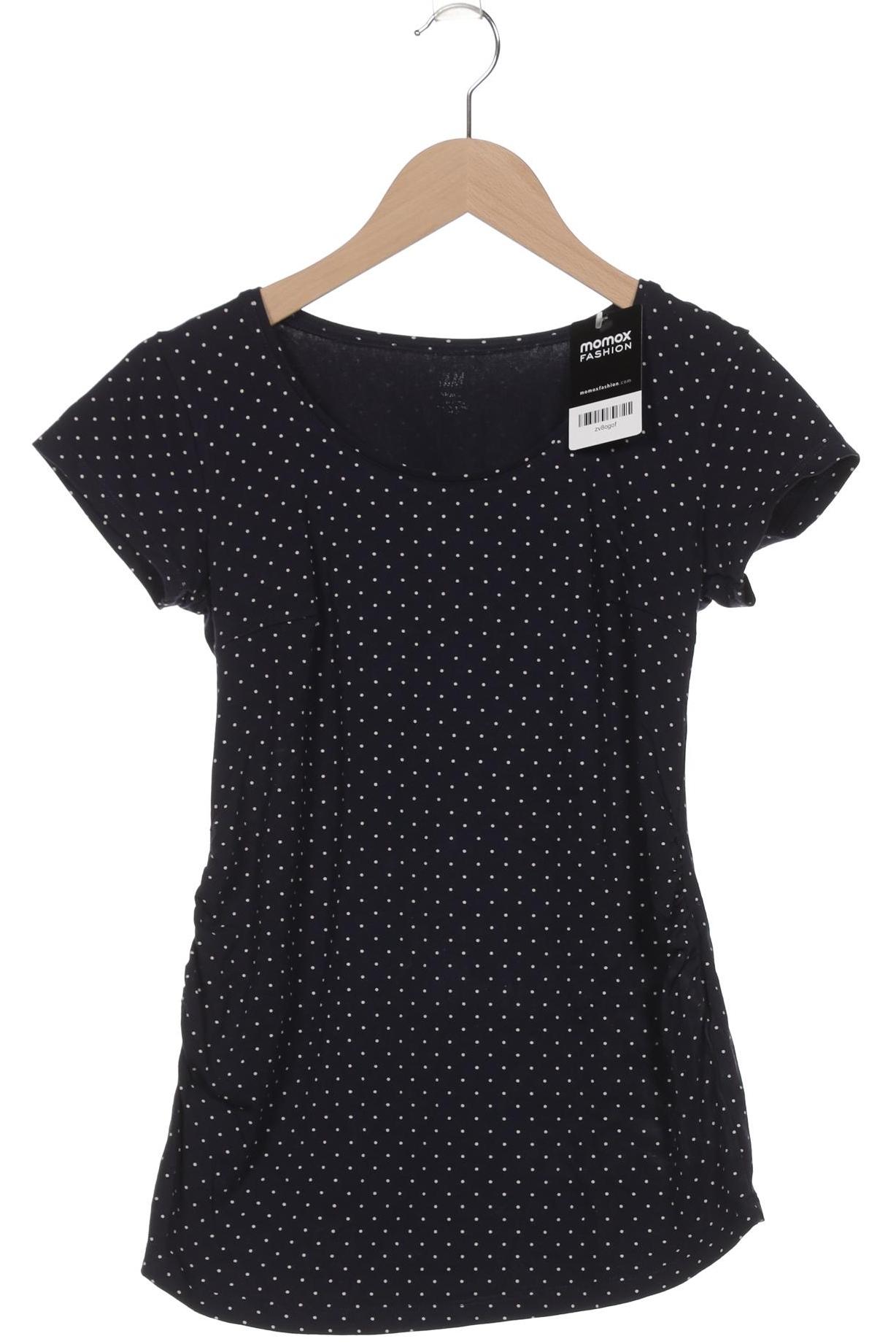 

H&M Mama Damen T-Shirt, marineblau, Gr. 32