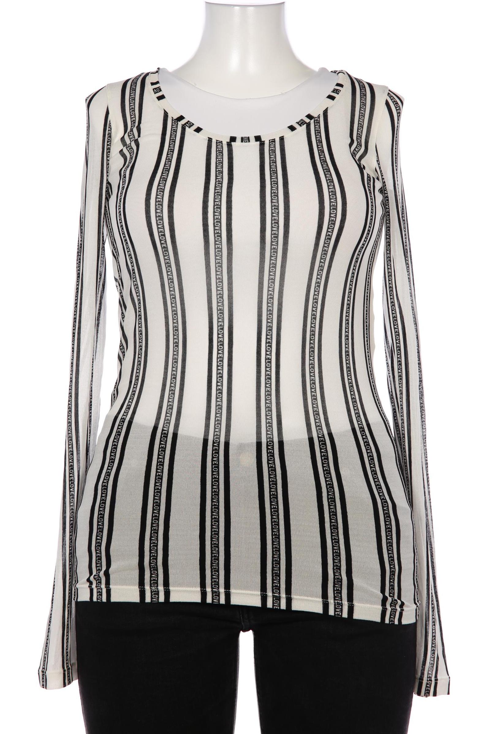 

H&M Studio Damen Langarmshirt, weiß, Gr. 42