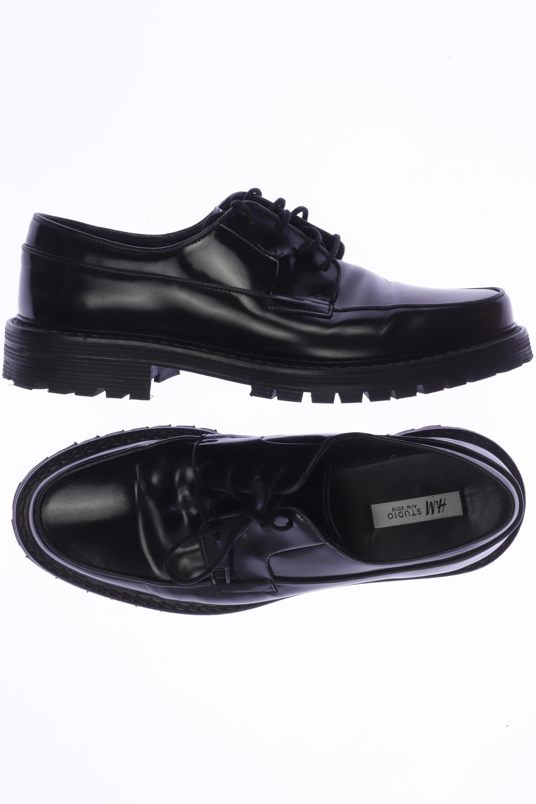 

H&M Studio Herren Halbschuh, schwarz, Gr. 43