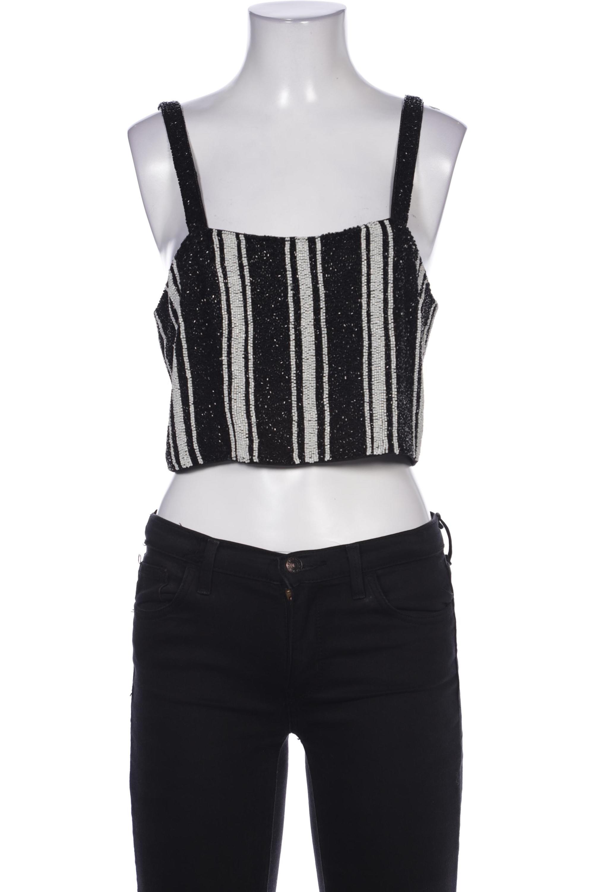 

H&M Studio Damen Bluse, schwarz, Gr. 38