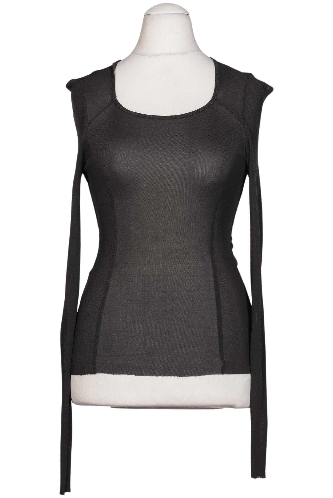 

H&M Studio Damen Langarmshirt, schwarz, Gr. 36