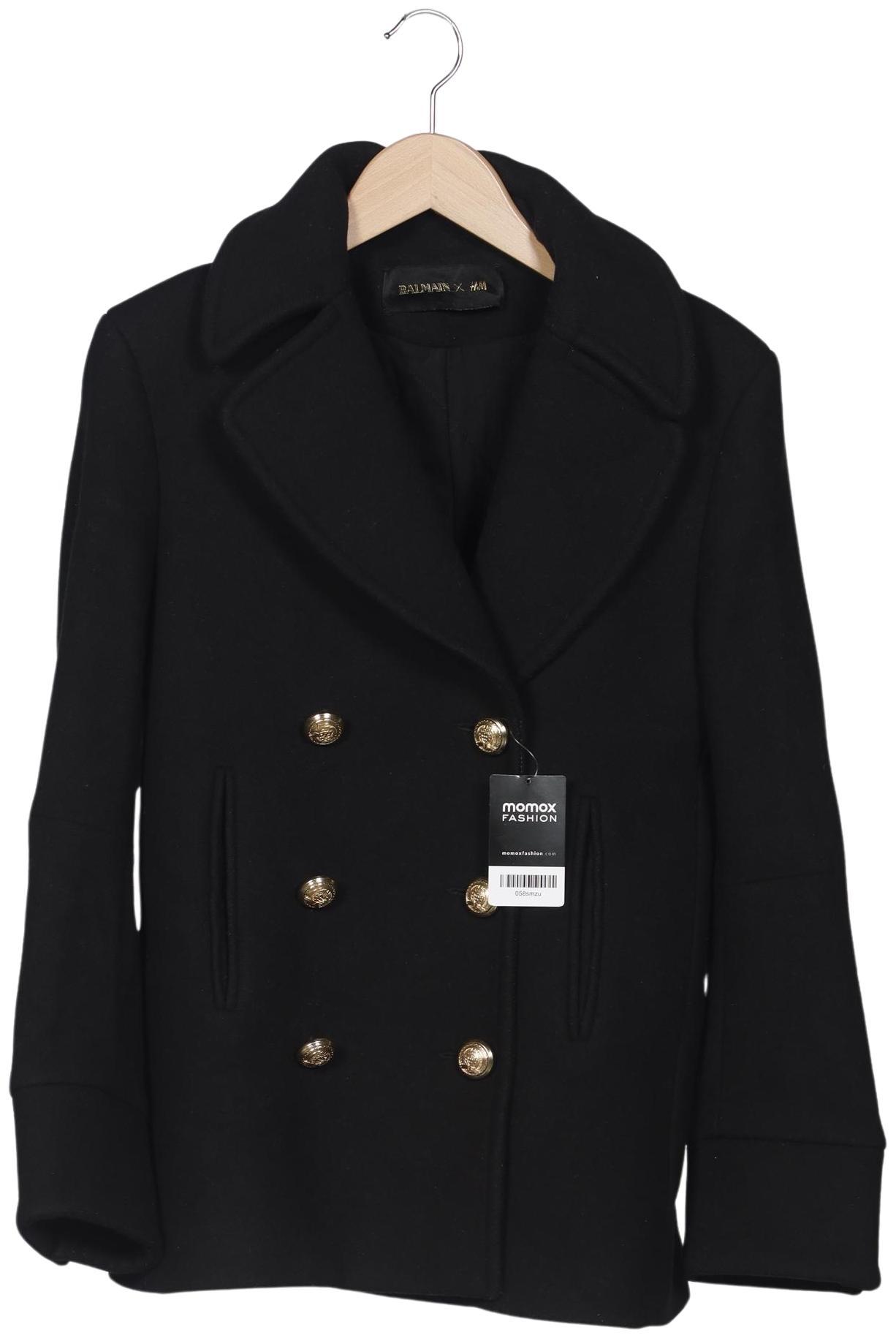 

H&M x Balmain Damen Jacke, schwarz, Gr. 36