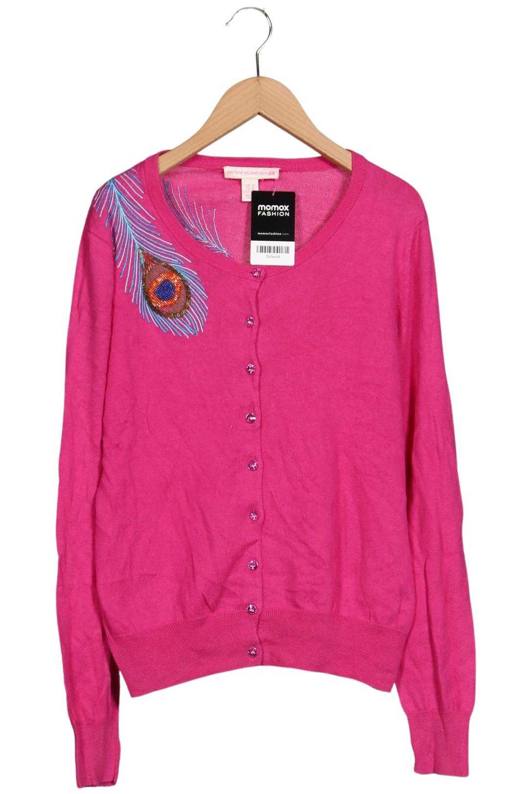

H&M x Matthew Williamson Damen Strickjacke, pink, Gr. 38