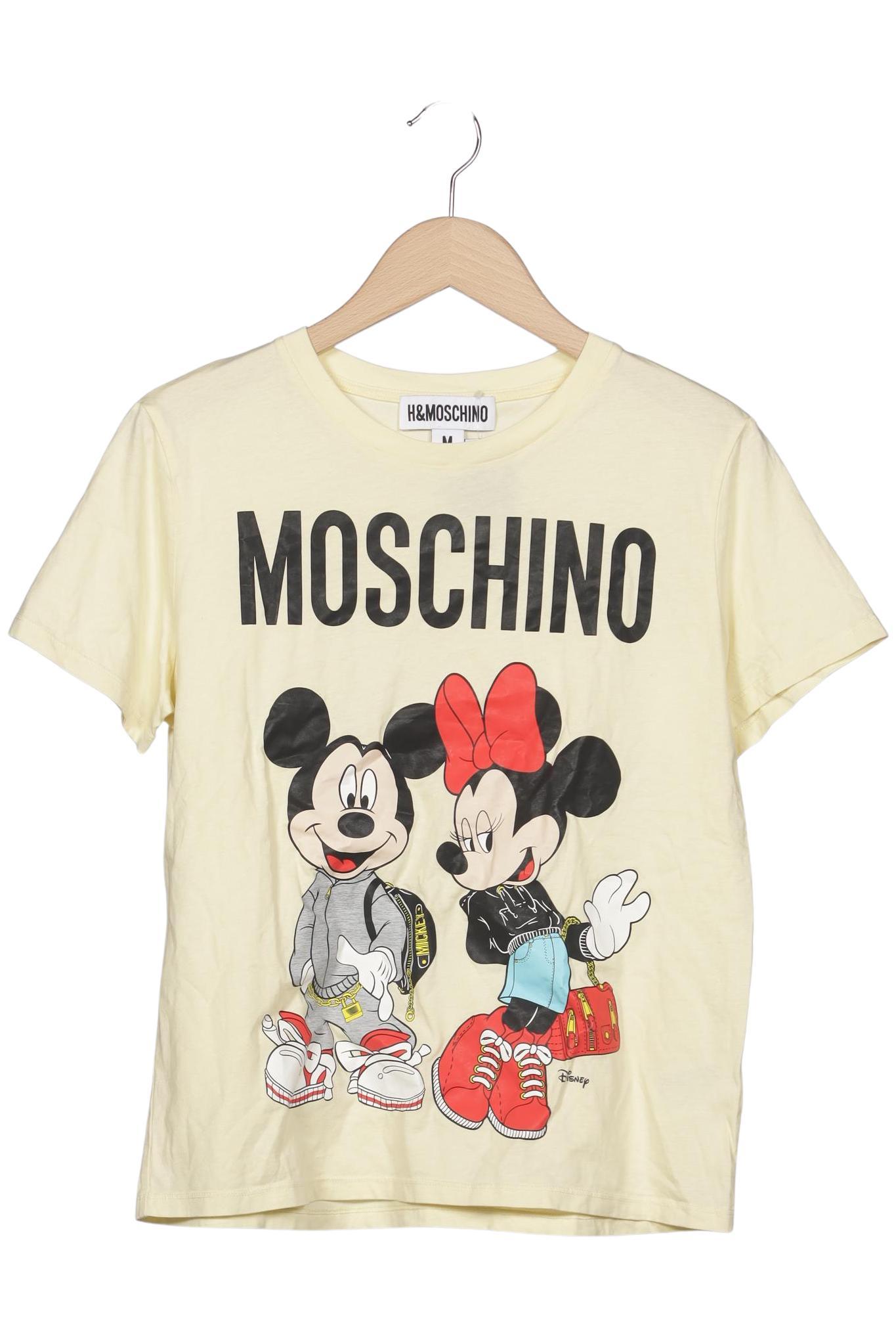 

H&M x Moschino Damen T-Shirt, cremeweiß, Gr. 38