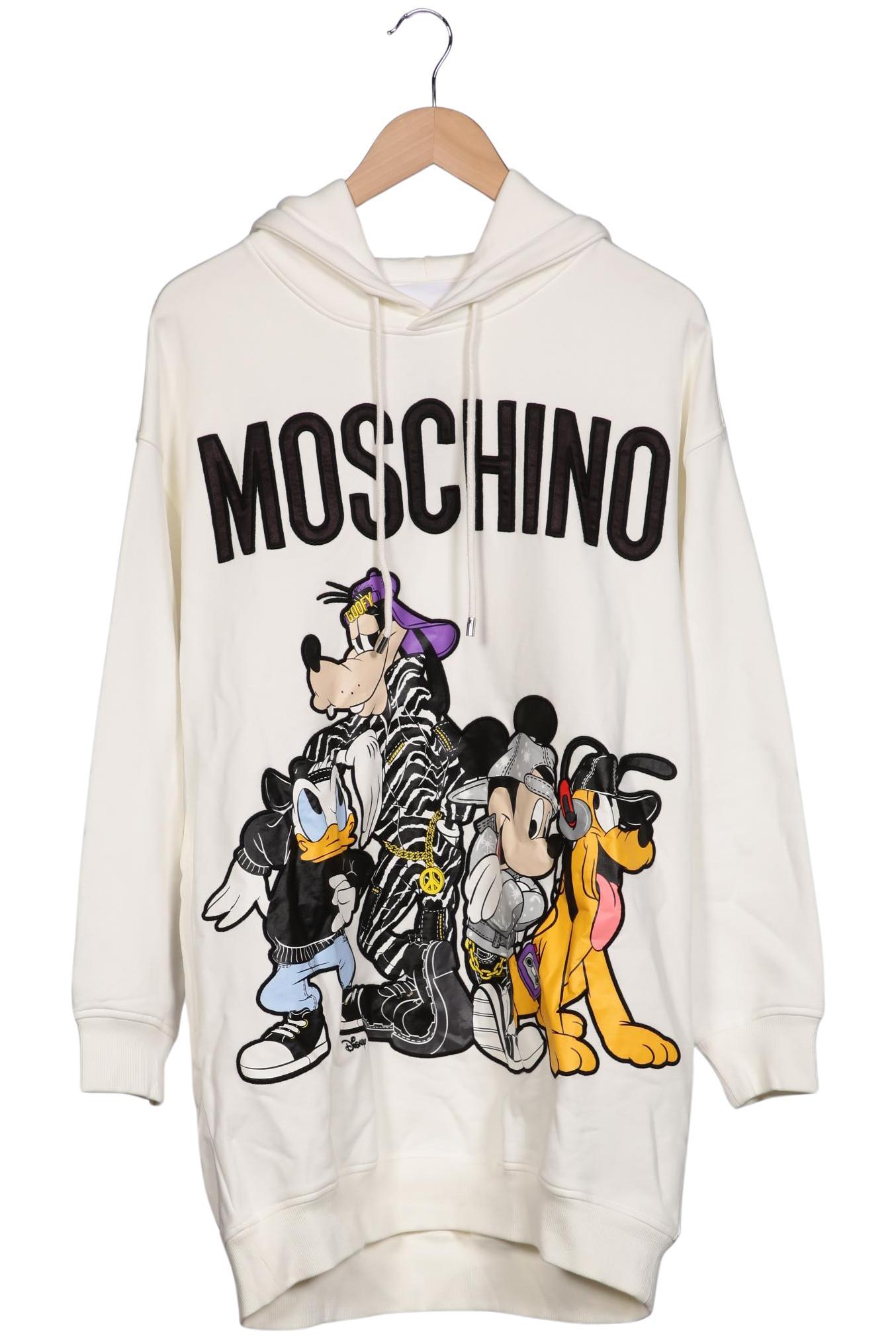 

H&M x Moschino Damen Sweatshirt, cremeweiß, Gr. 38