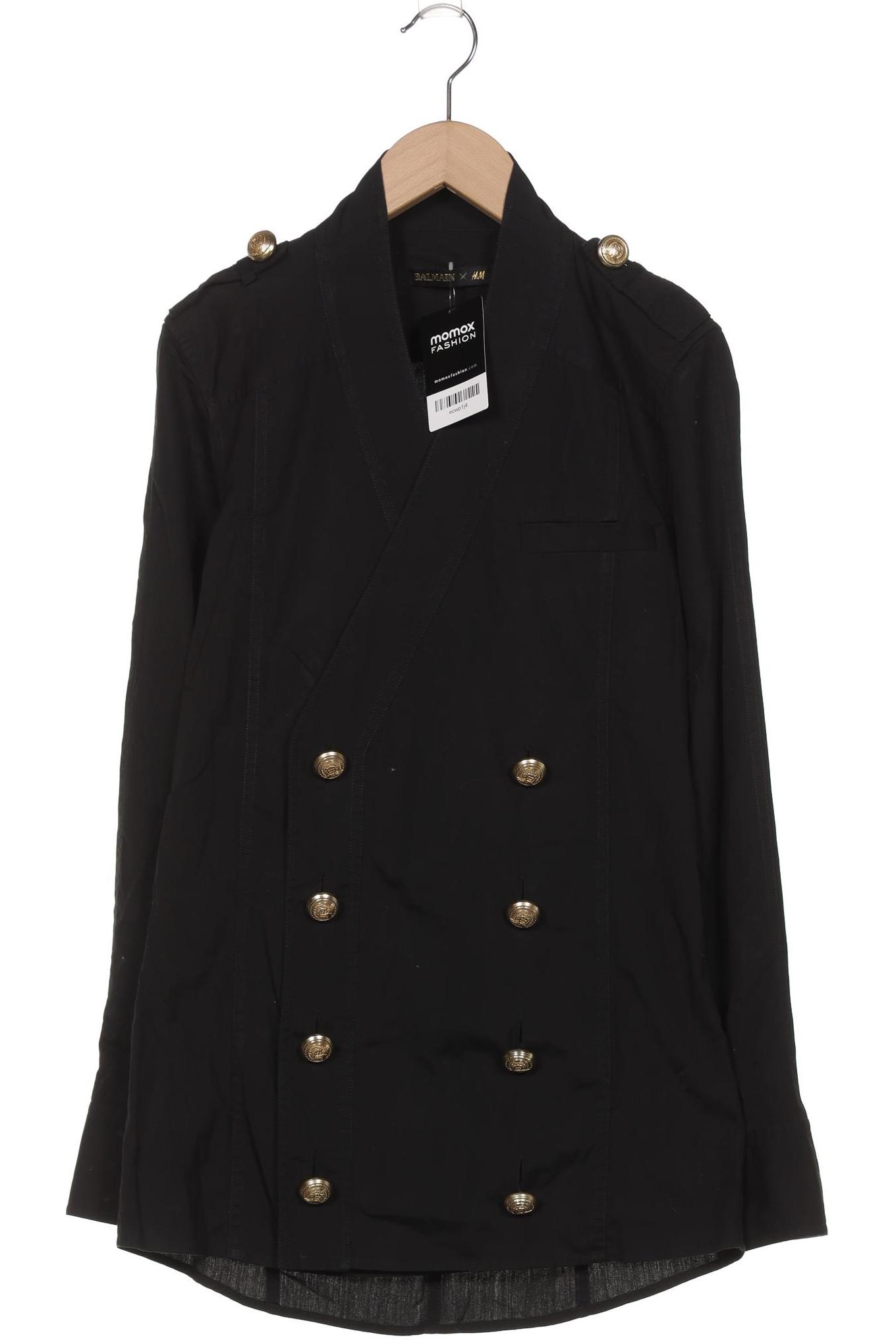 

H&M x Balmain Herren Hemd, schwarz, Gr. 44